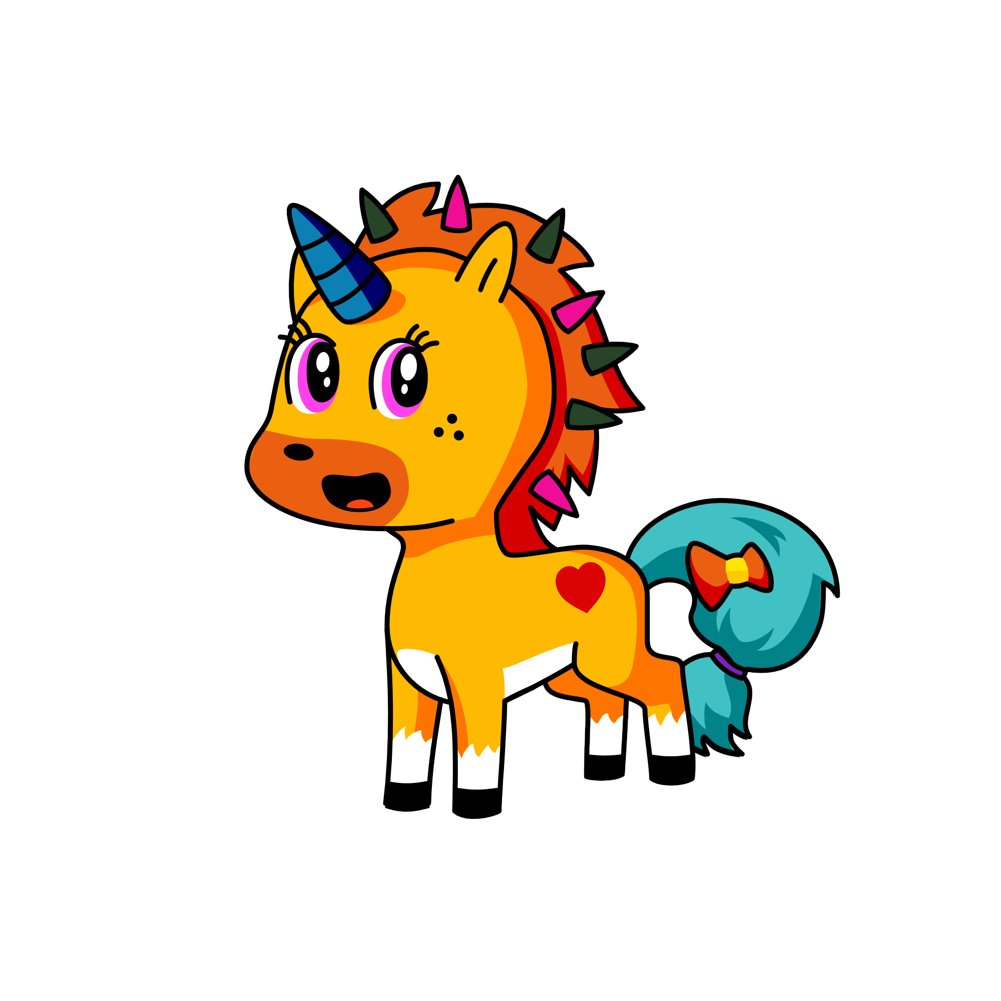 invisible, the unicorn