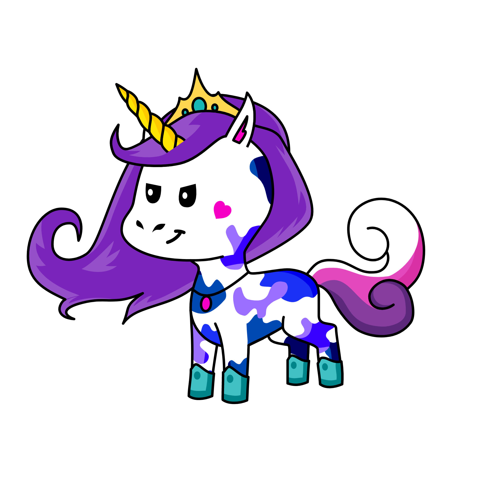 Stormy, the unicorn