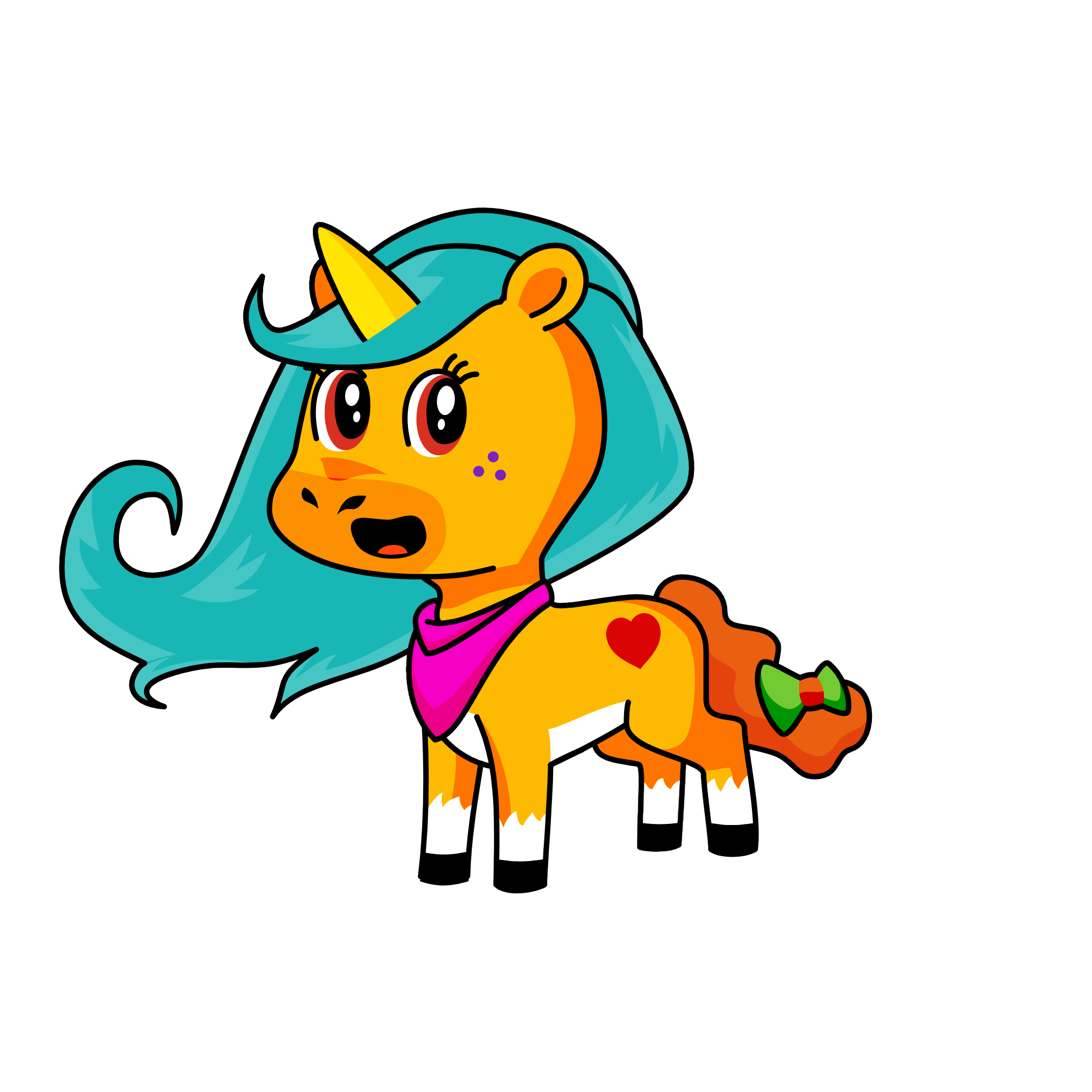 nothing, the unicorn