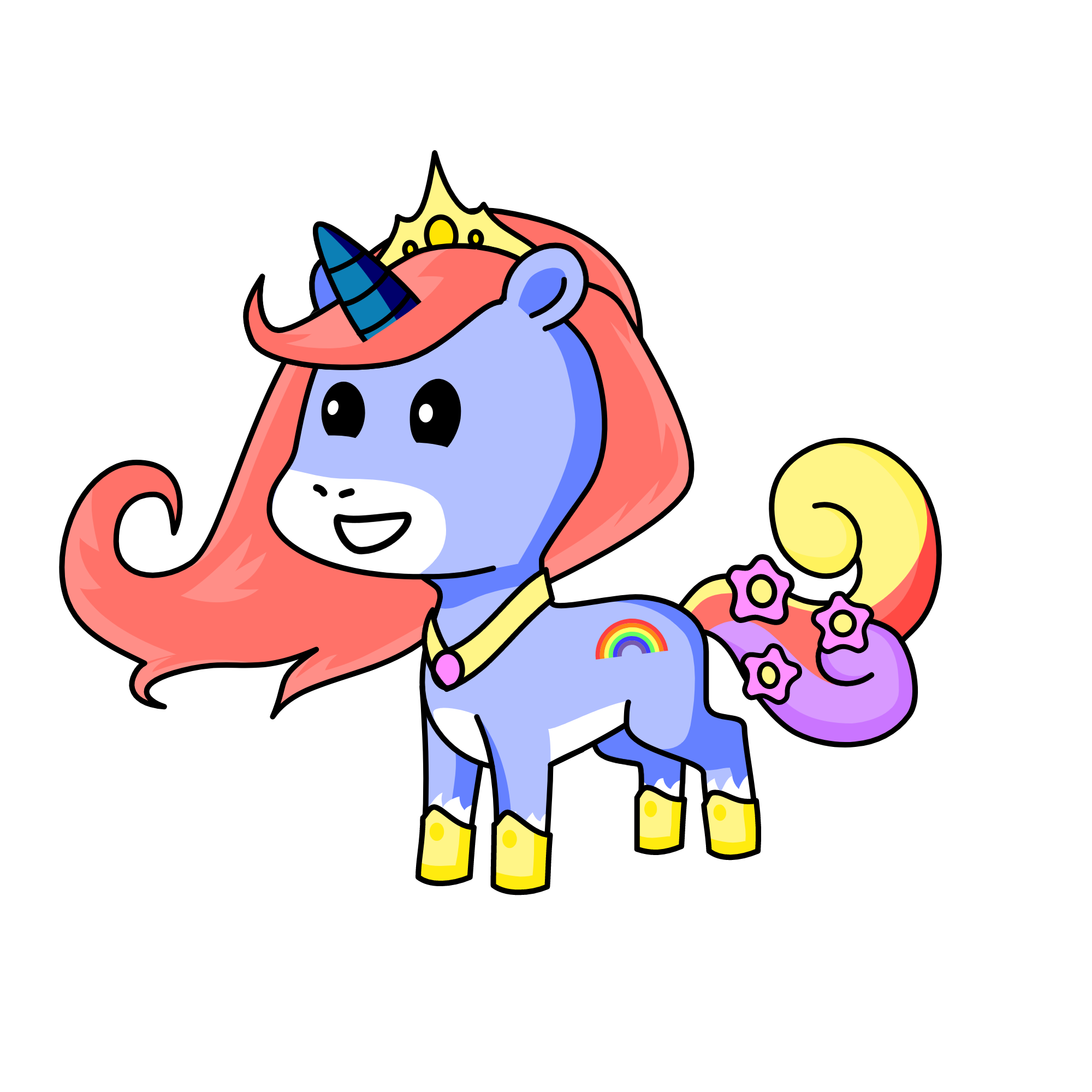 peachy pie, the unicorn