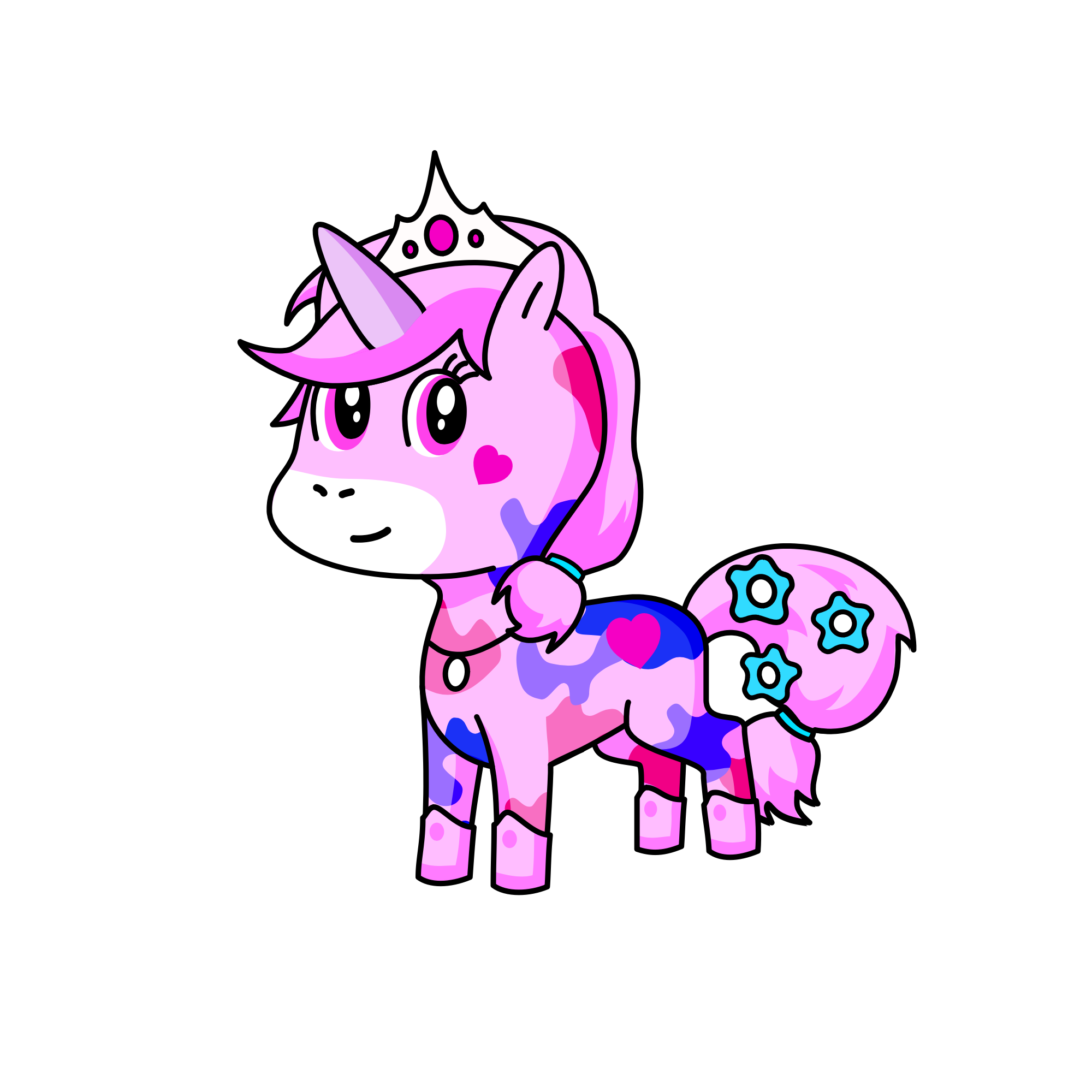 Scarlett, the unicorn