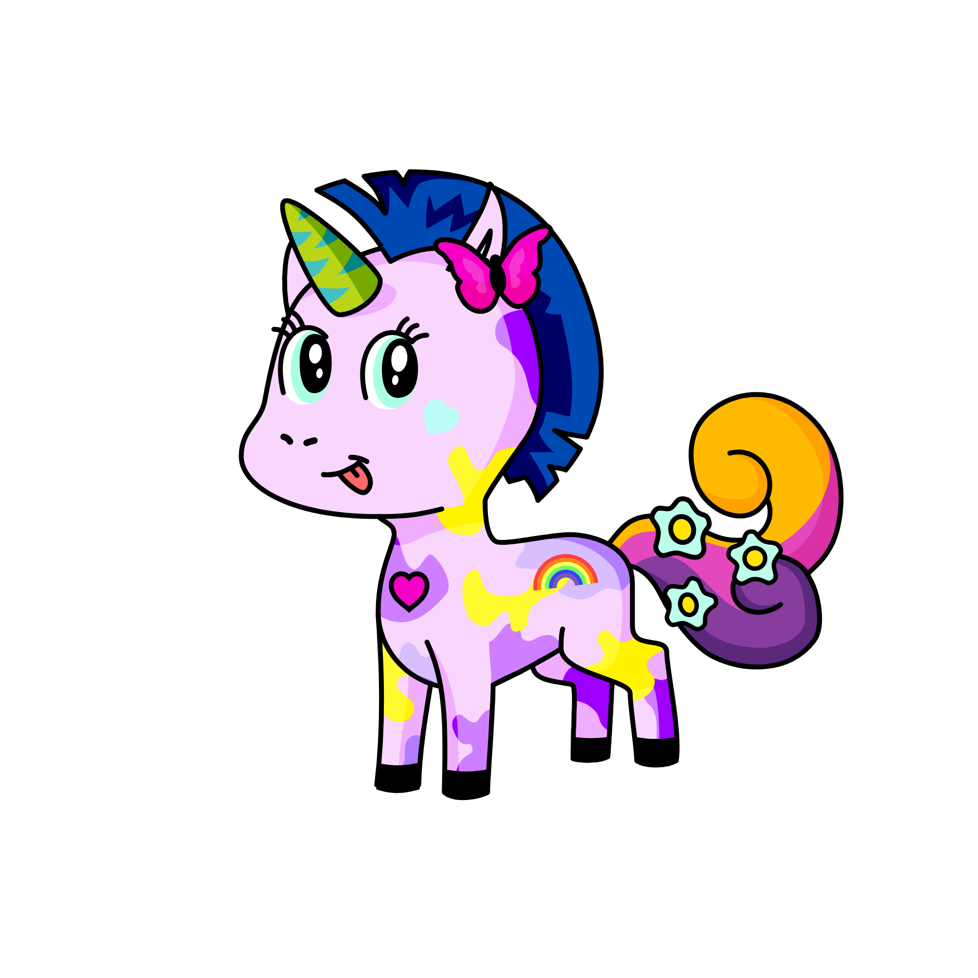 :d, the unicorn