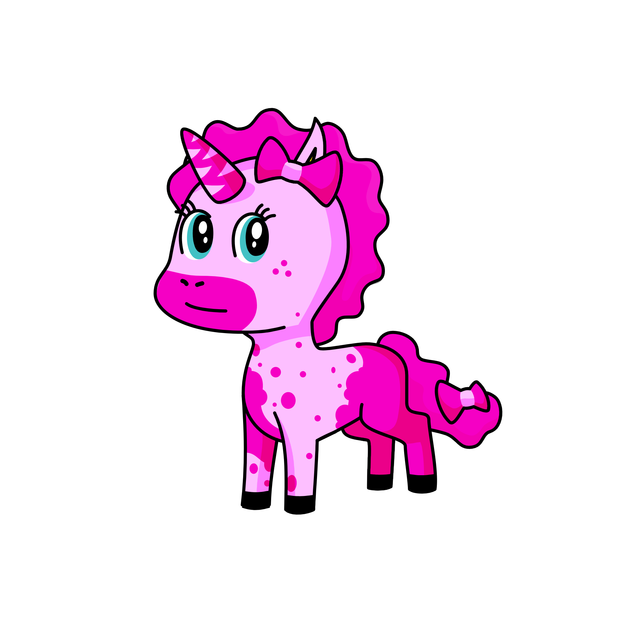 Pinkie Pie, the unicorn