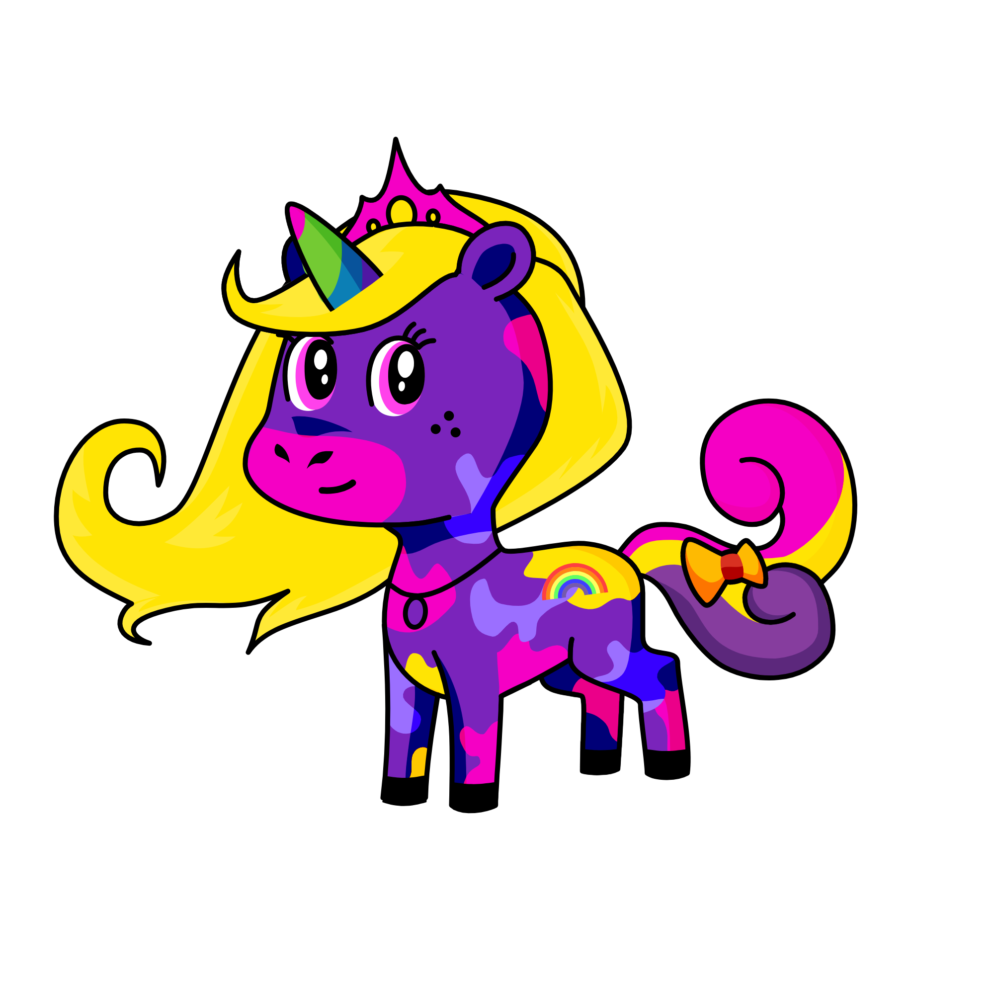 Shiny, the unicorn