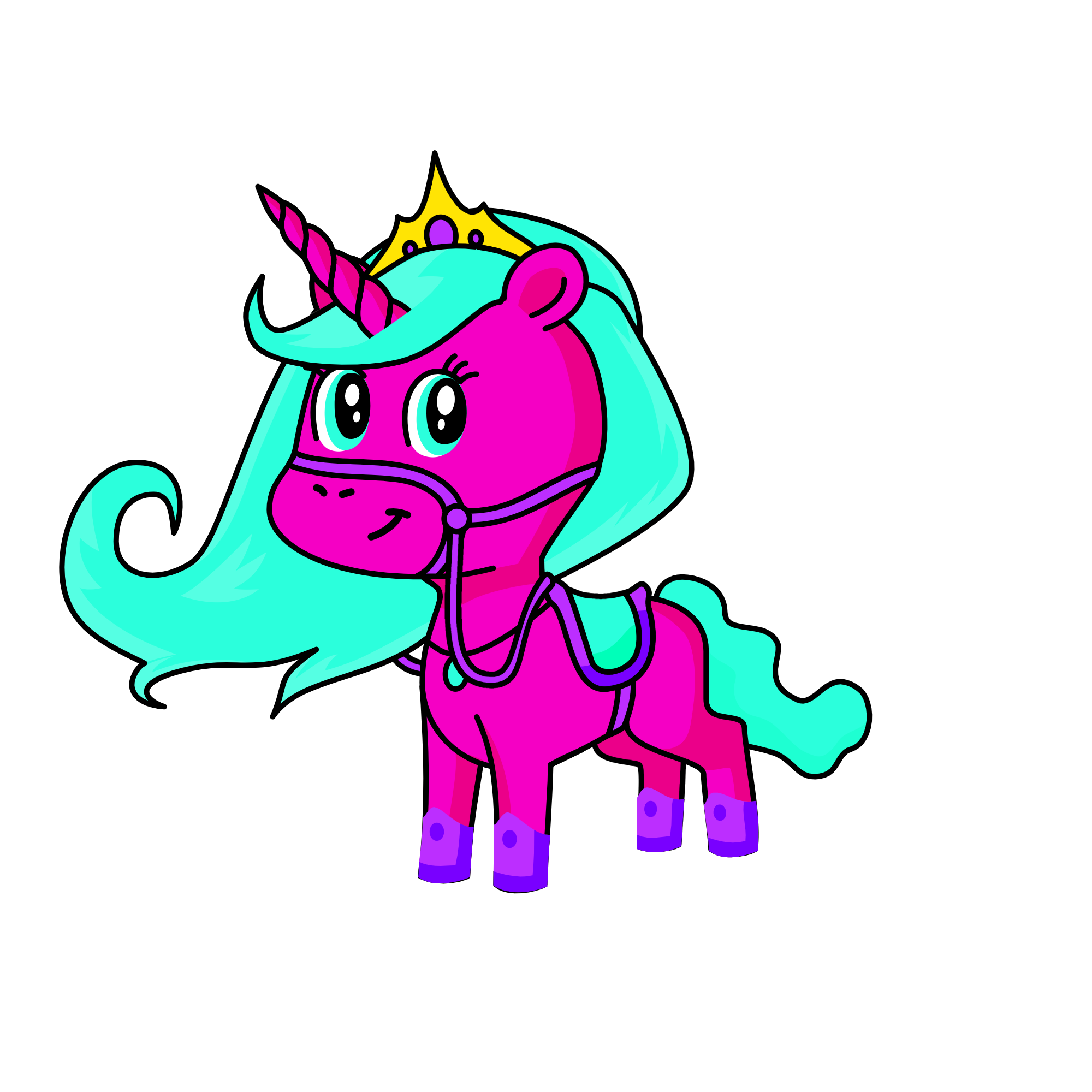 Princess Raya, the unicorn
