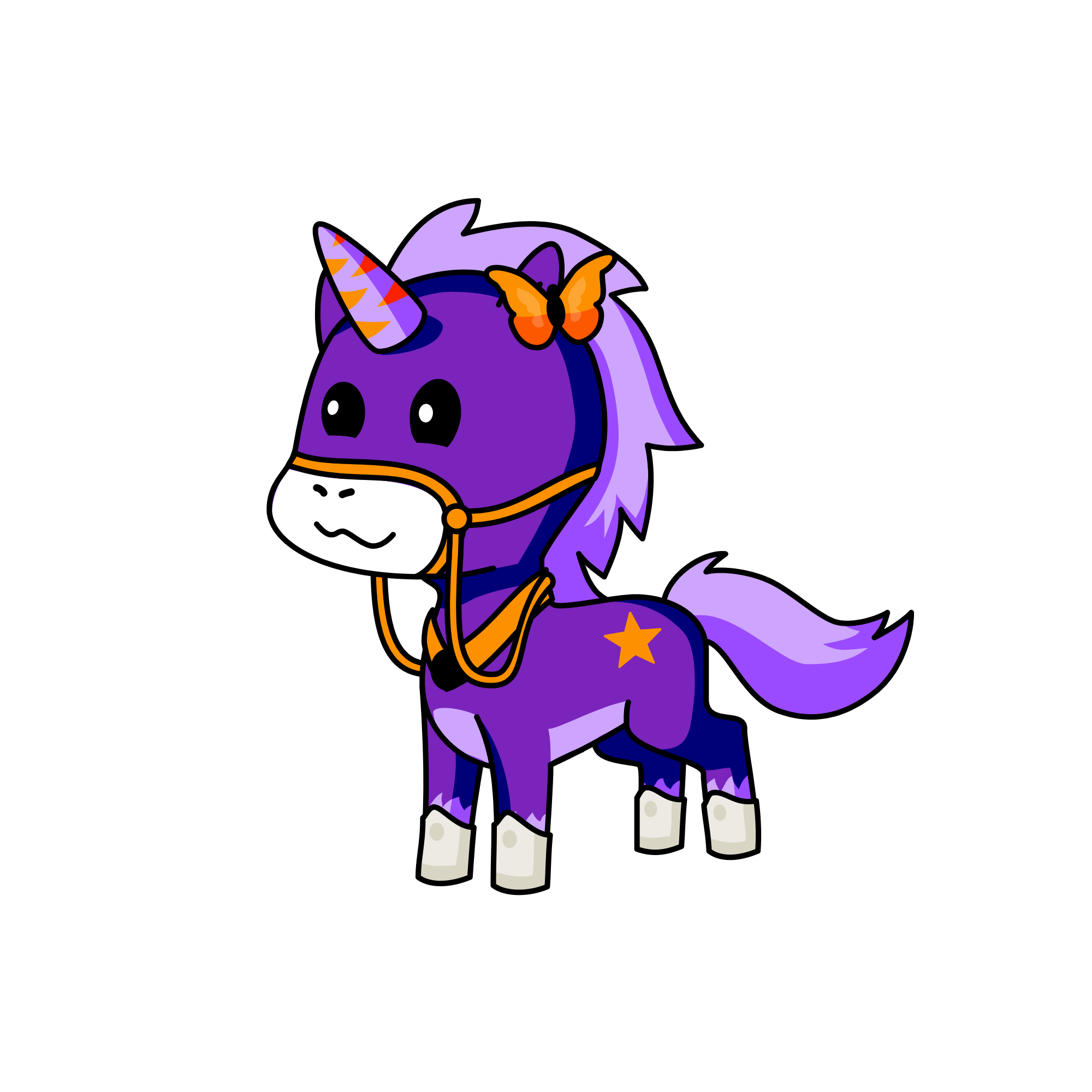Cutie, the unicorn