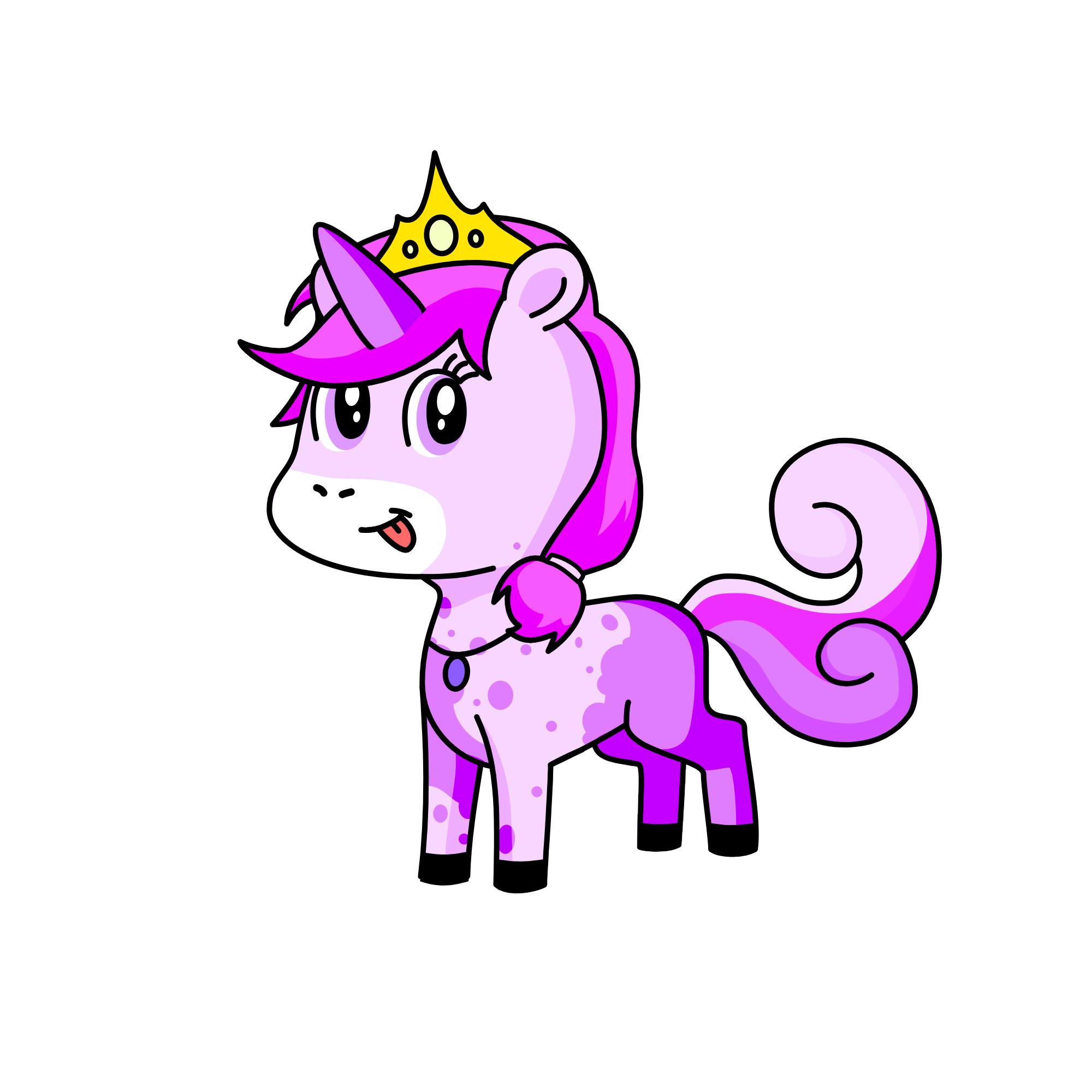 princess, the unicorn