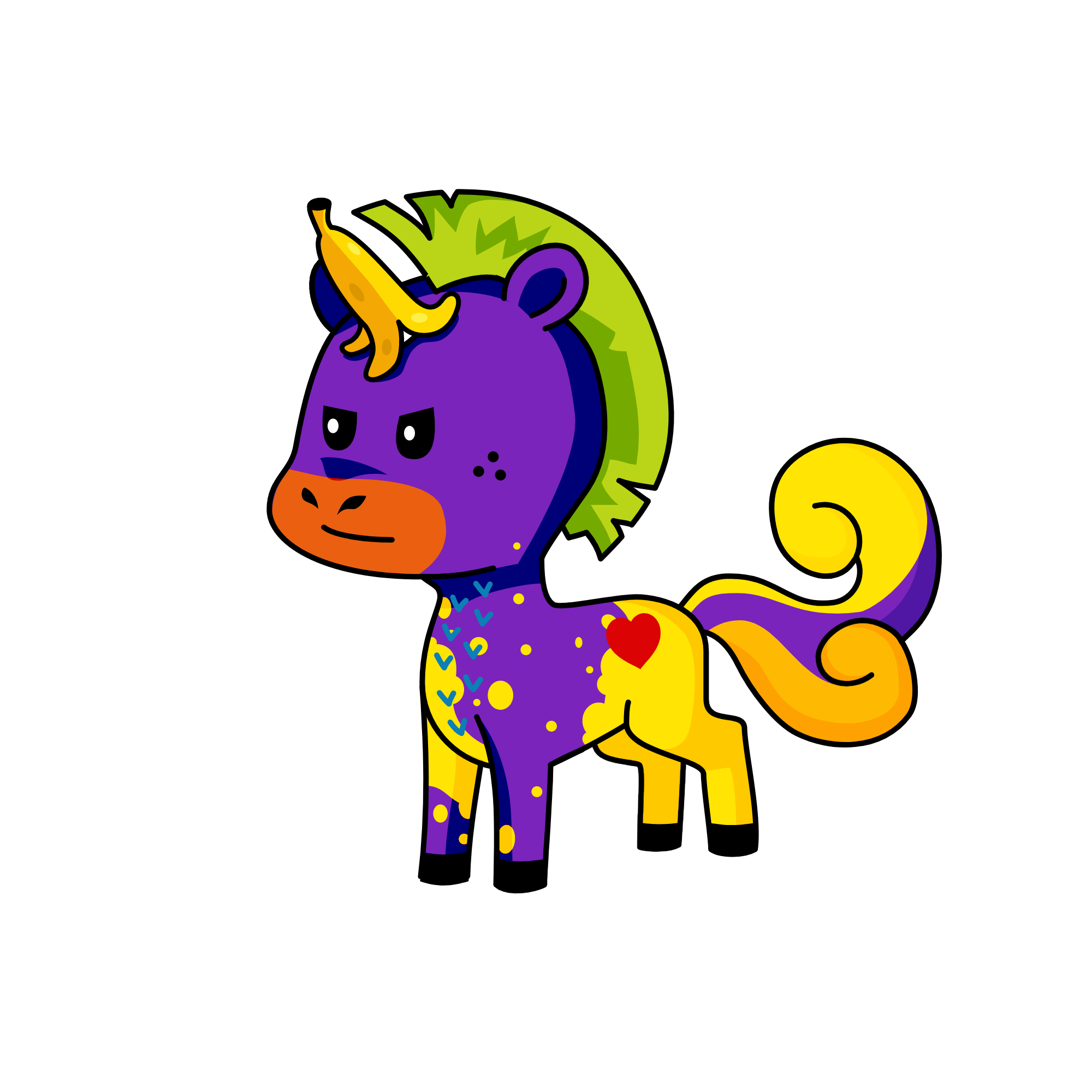 say say, the unicorn