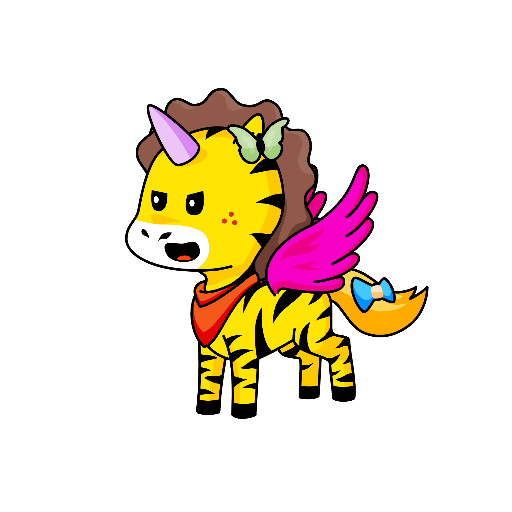 Tiger, the unicorn