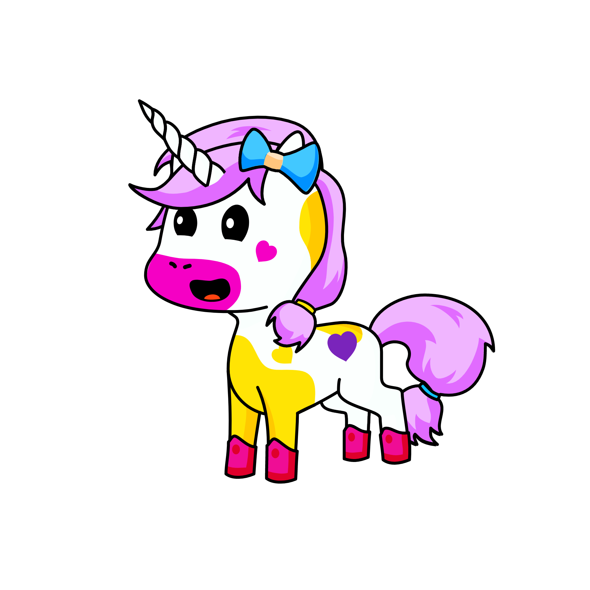 Candy 🍬, the unicorn