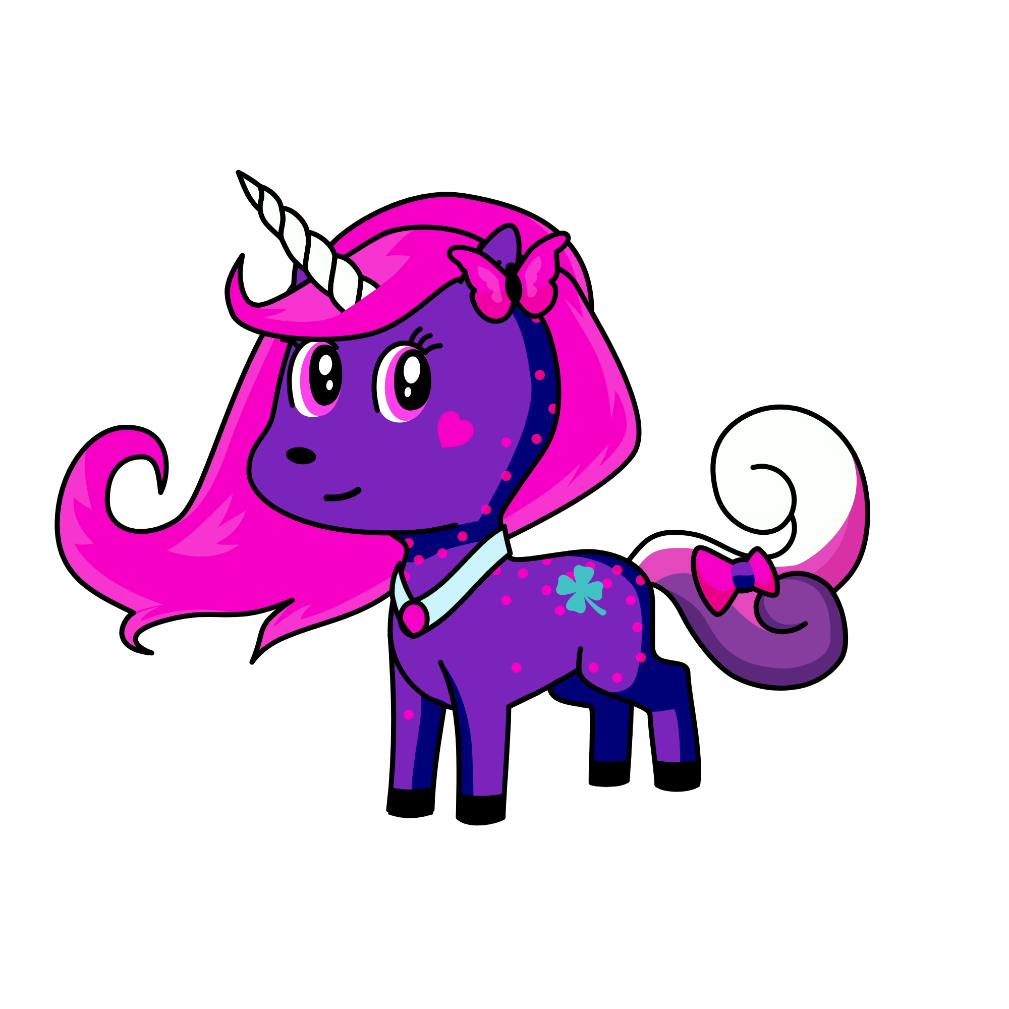 Snow Ice Princess, the unicorn