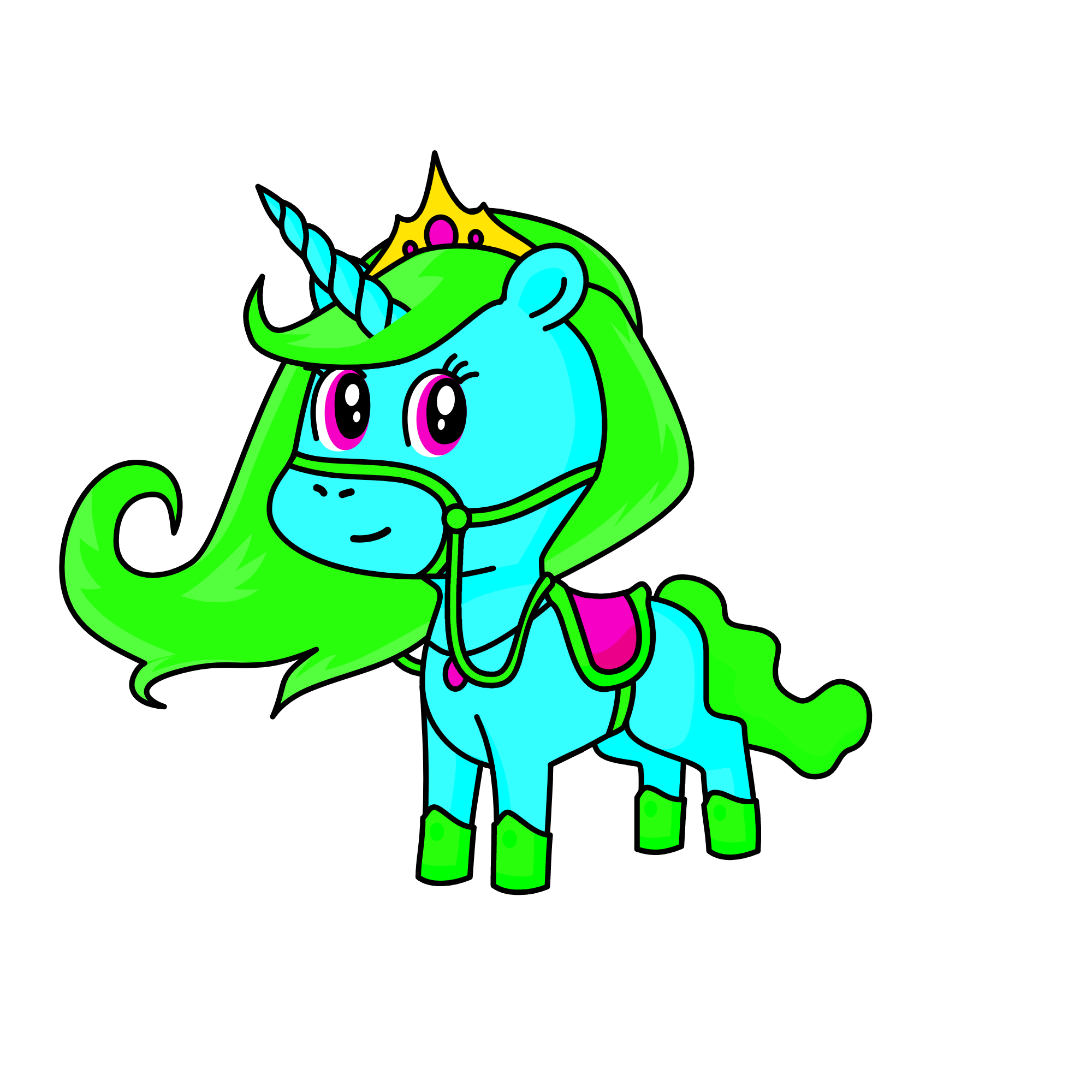 Pricesss Lilly, the unicorn
