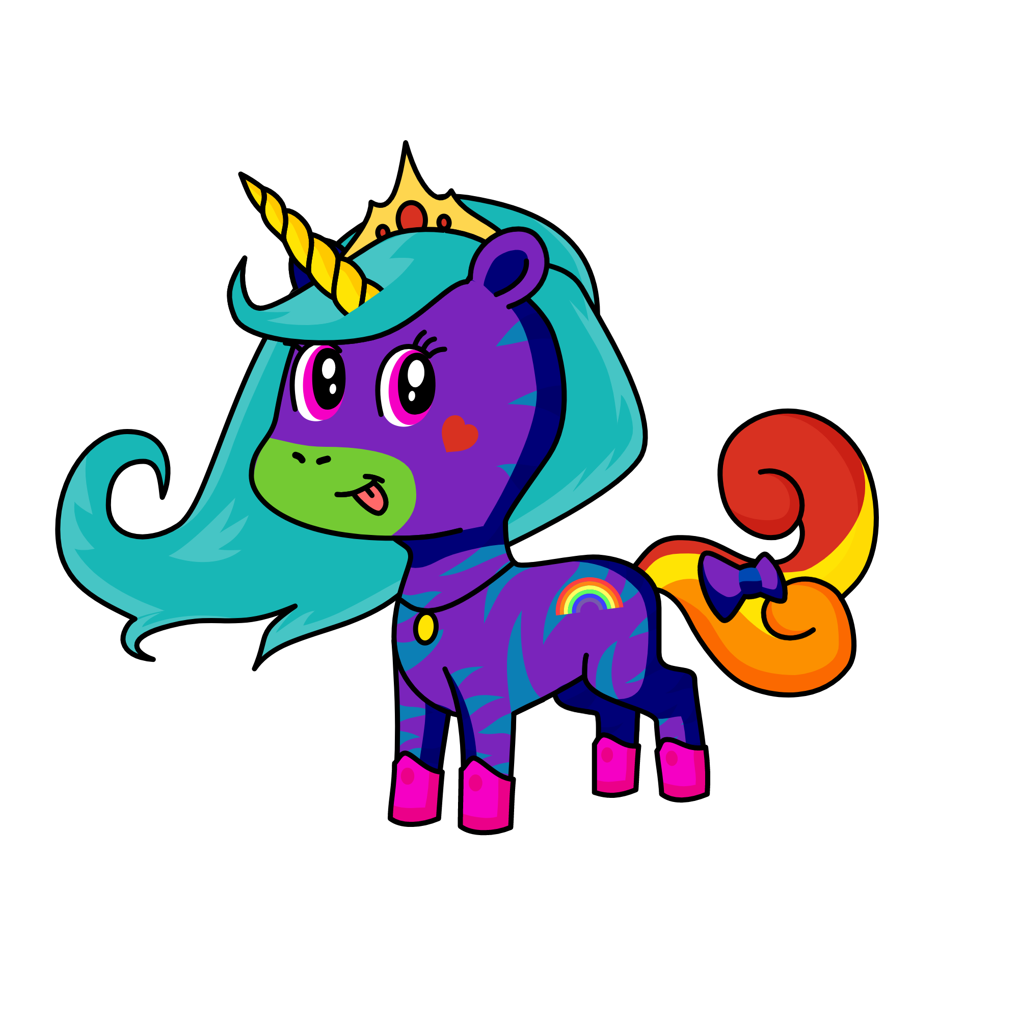 Princess Crown, the unicorn