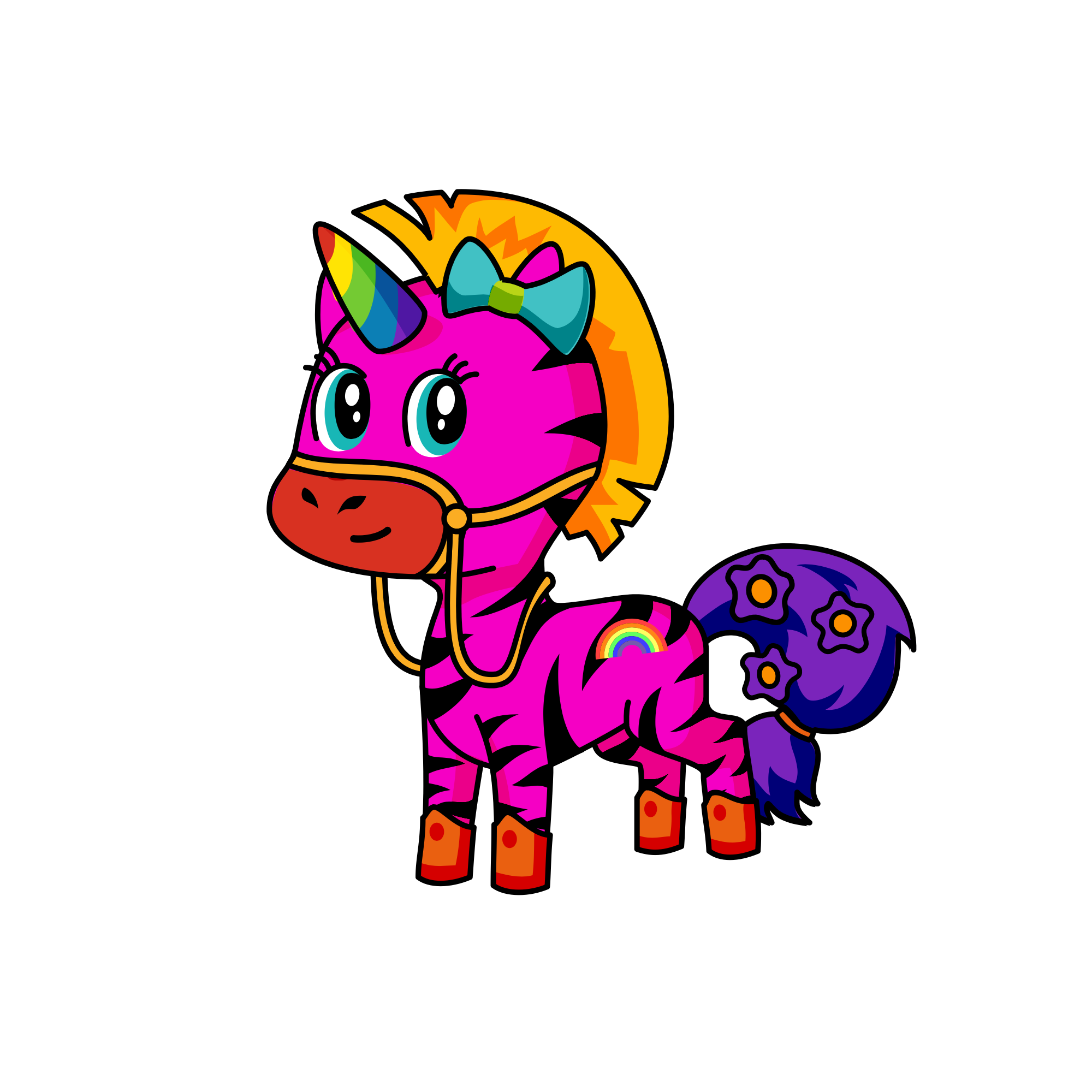 Sandy, the unicorn