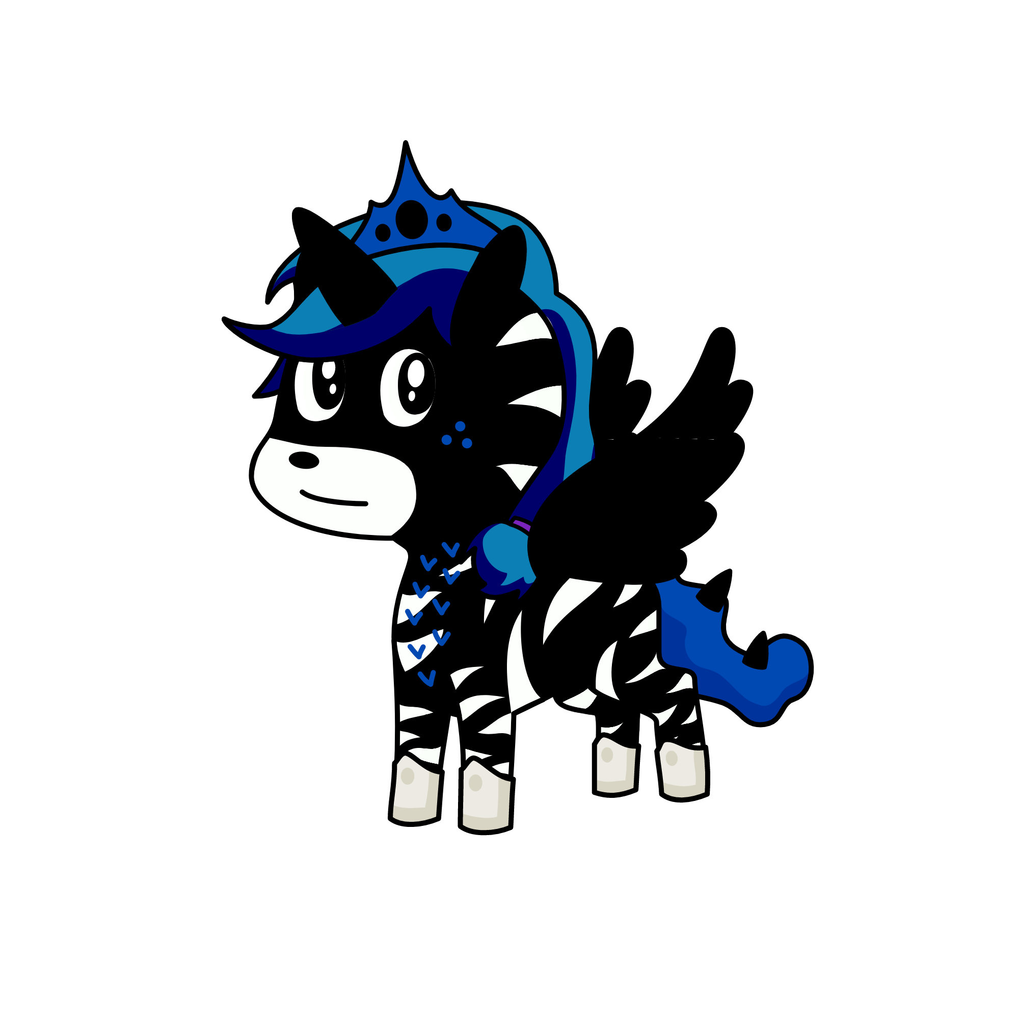 pincesa luna, the unicorn