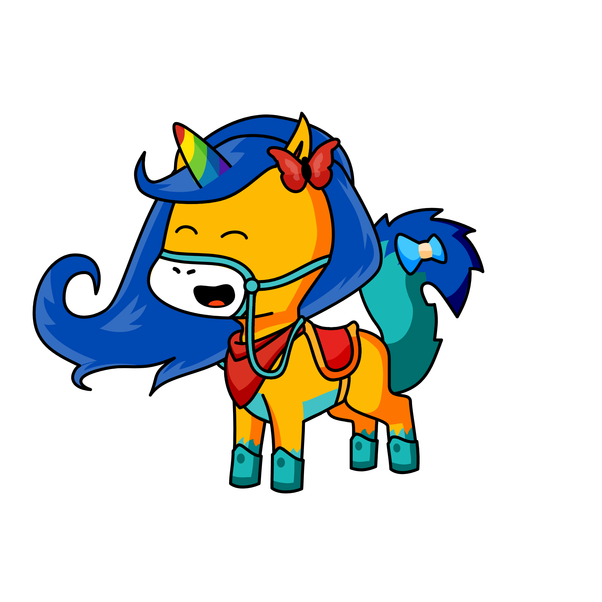 Cutie, the unicorn