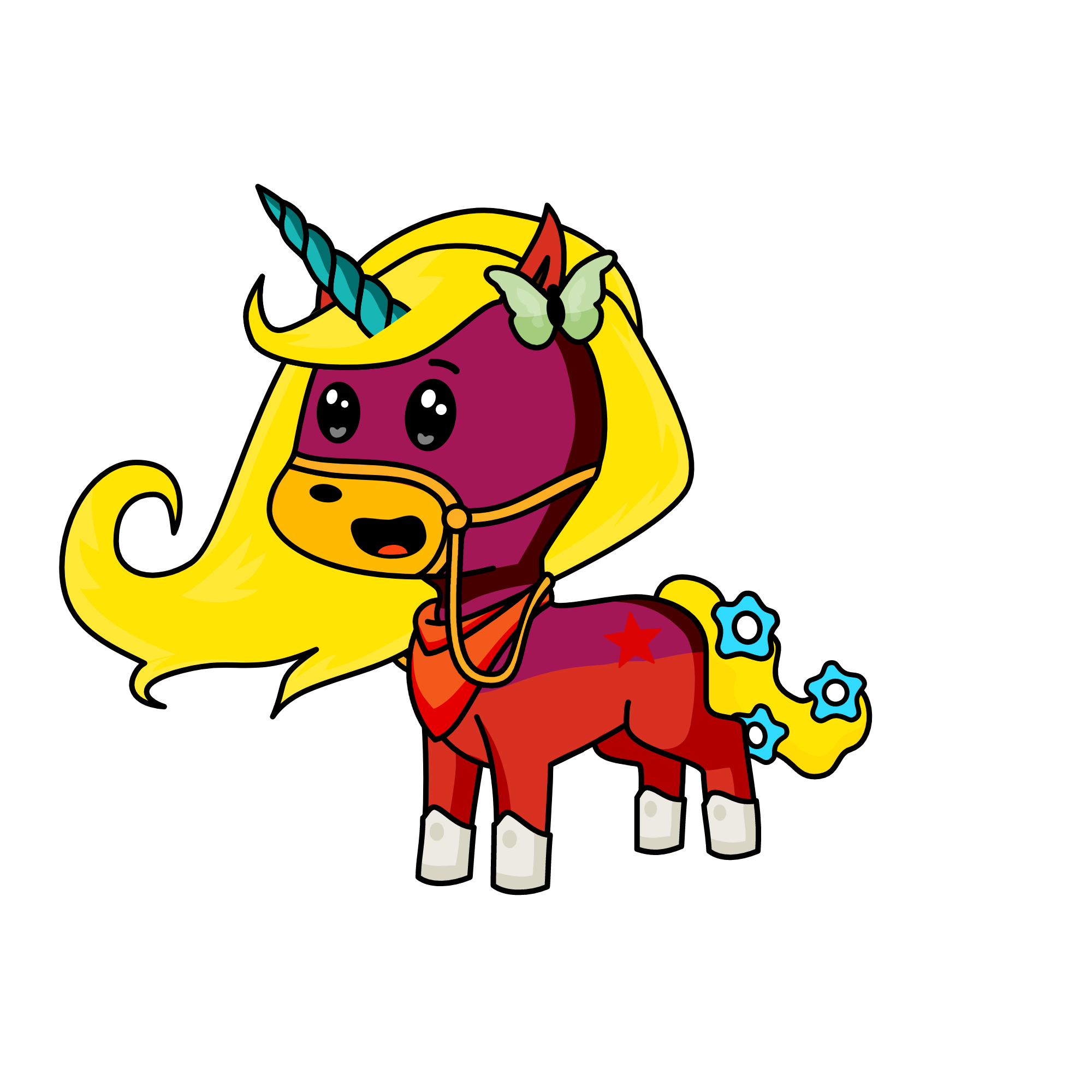 اروي, the unicorn