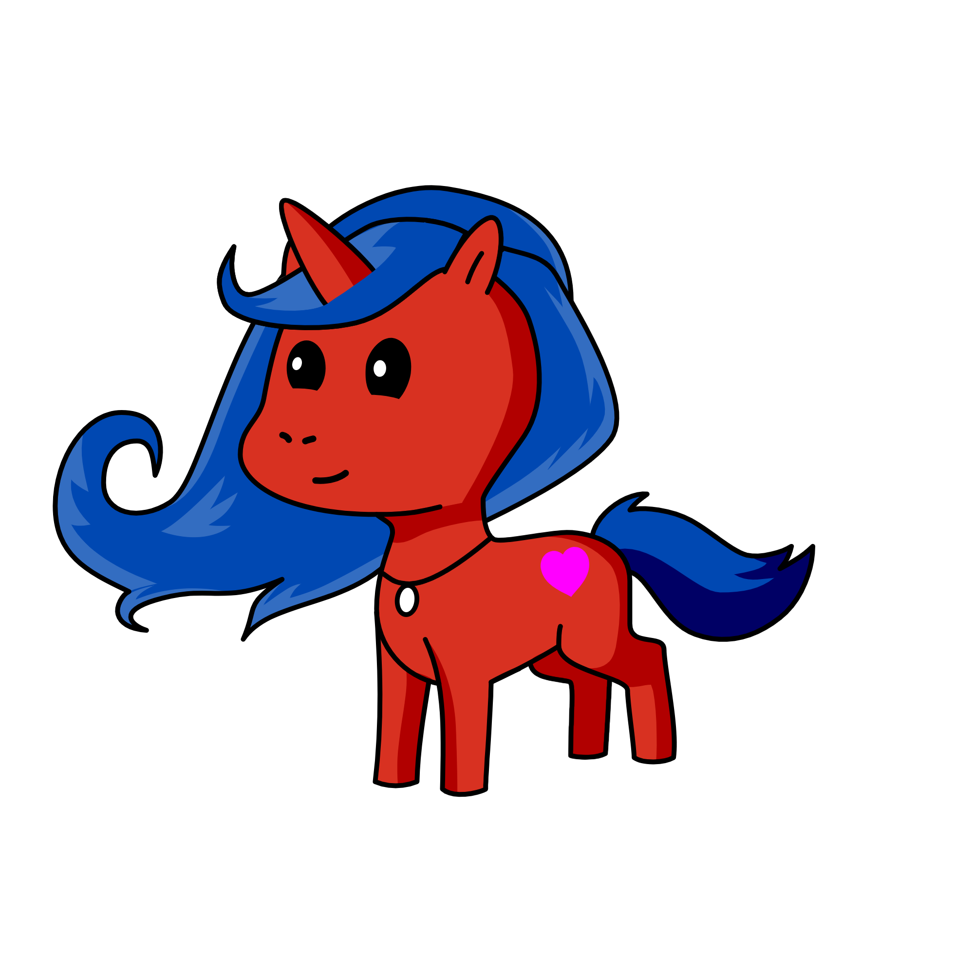 ladybug, the unicorn