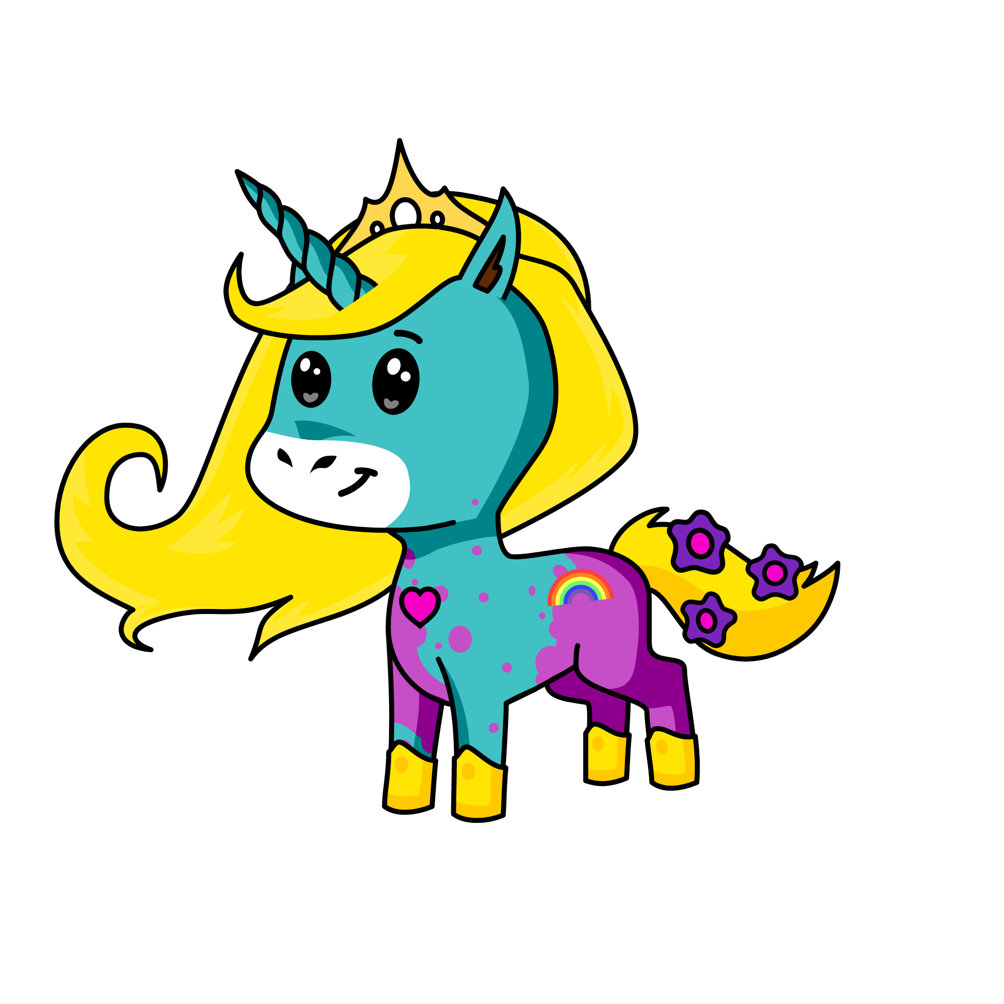 Queen savanna, the unicorn