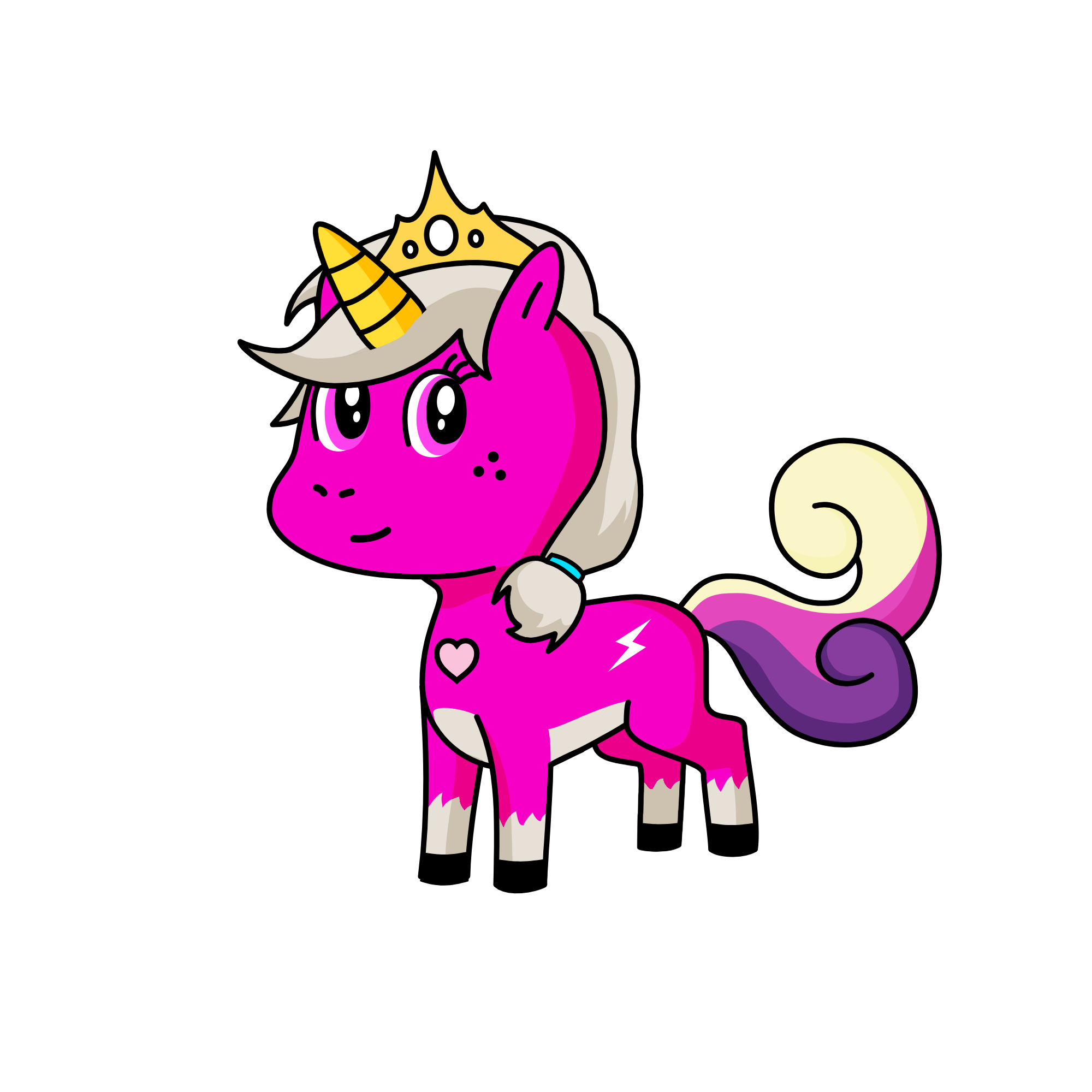 Rose, the unicorn