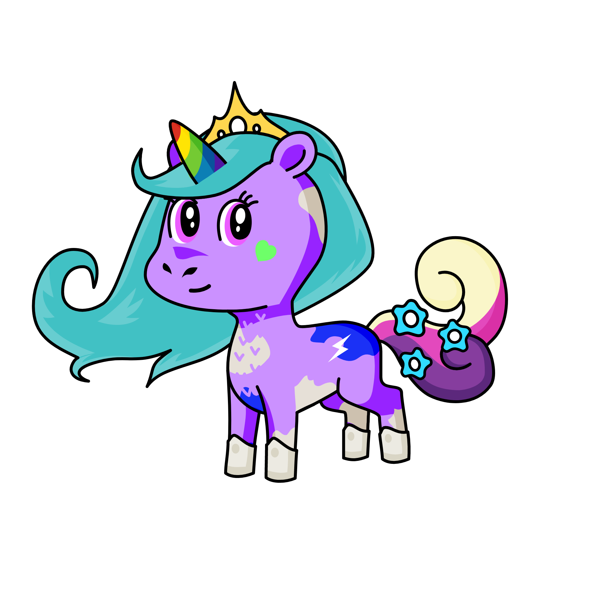 snow, the unicorn
