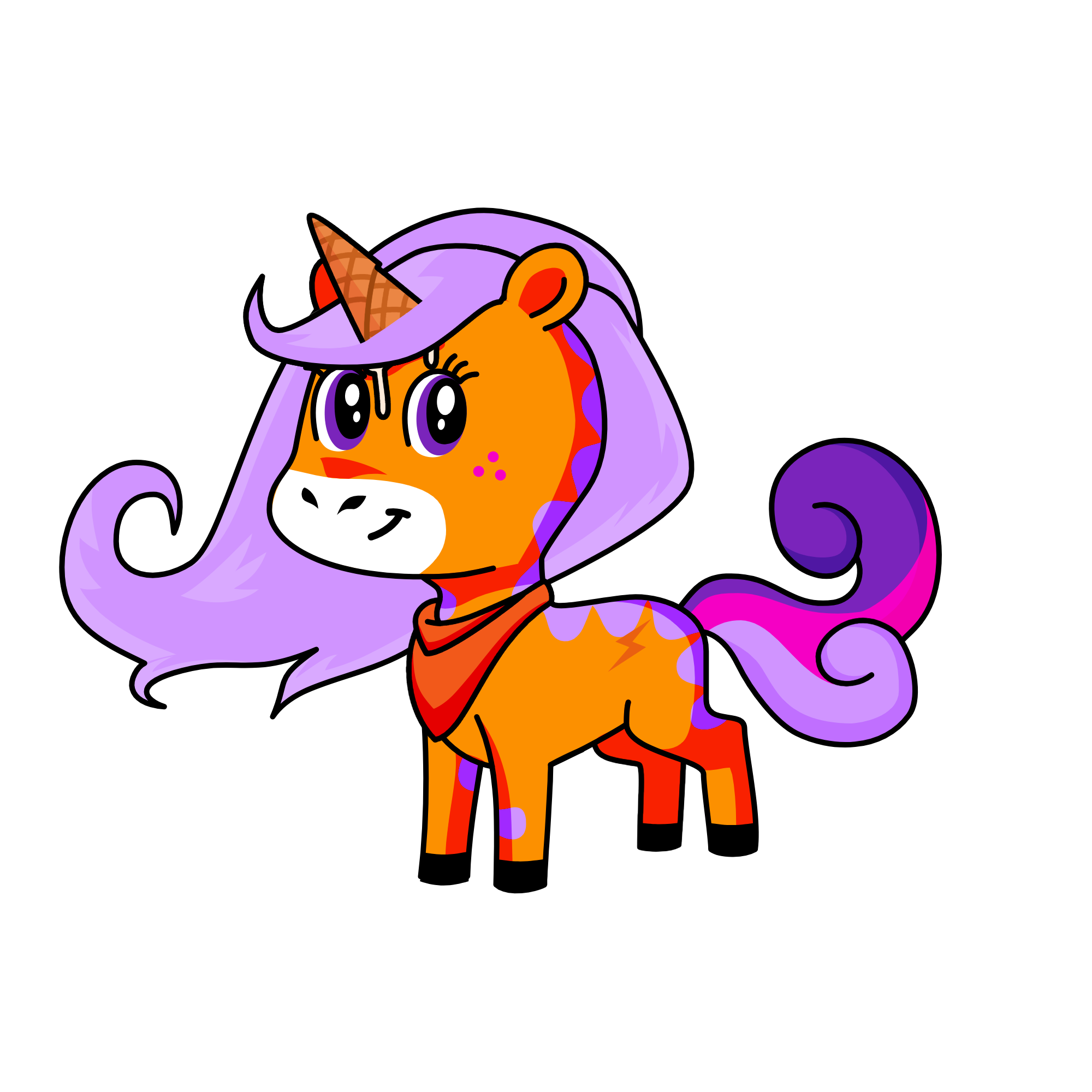 nasdf, the unicorn