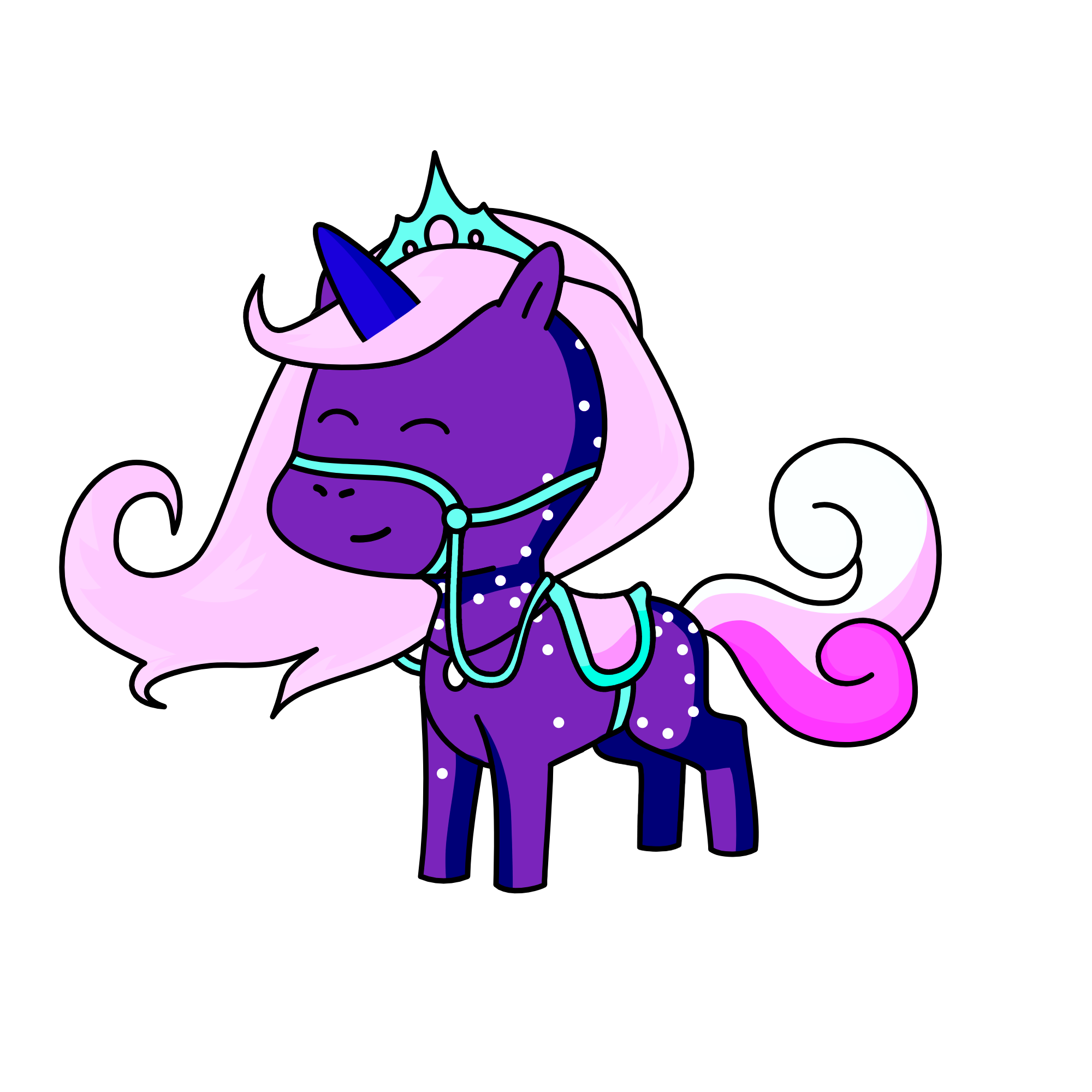 Stardust, the unicorn