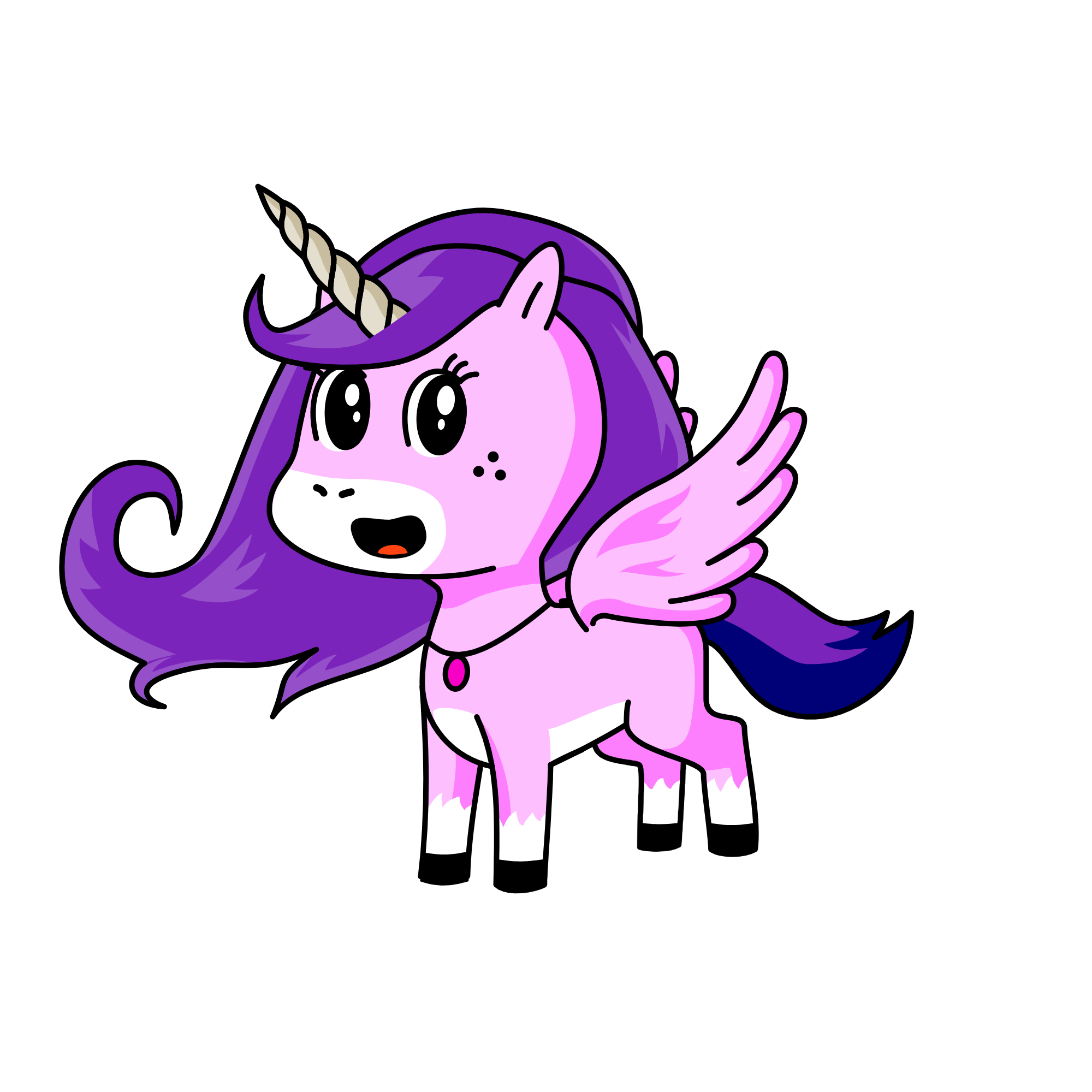 зхжщд, the unicorn