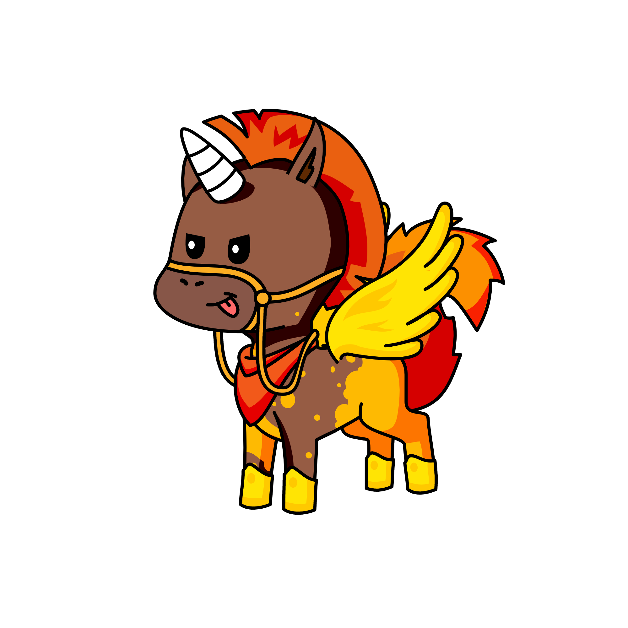 sandy, the unicorn