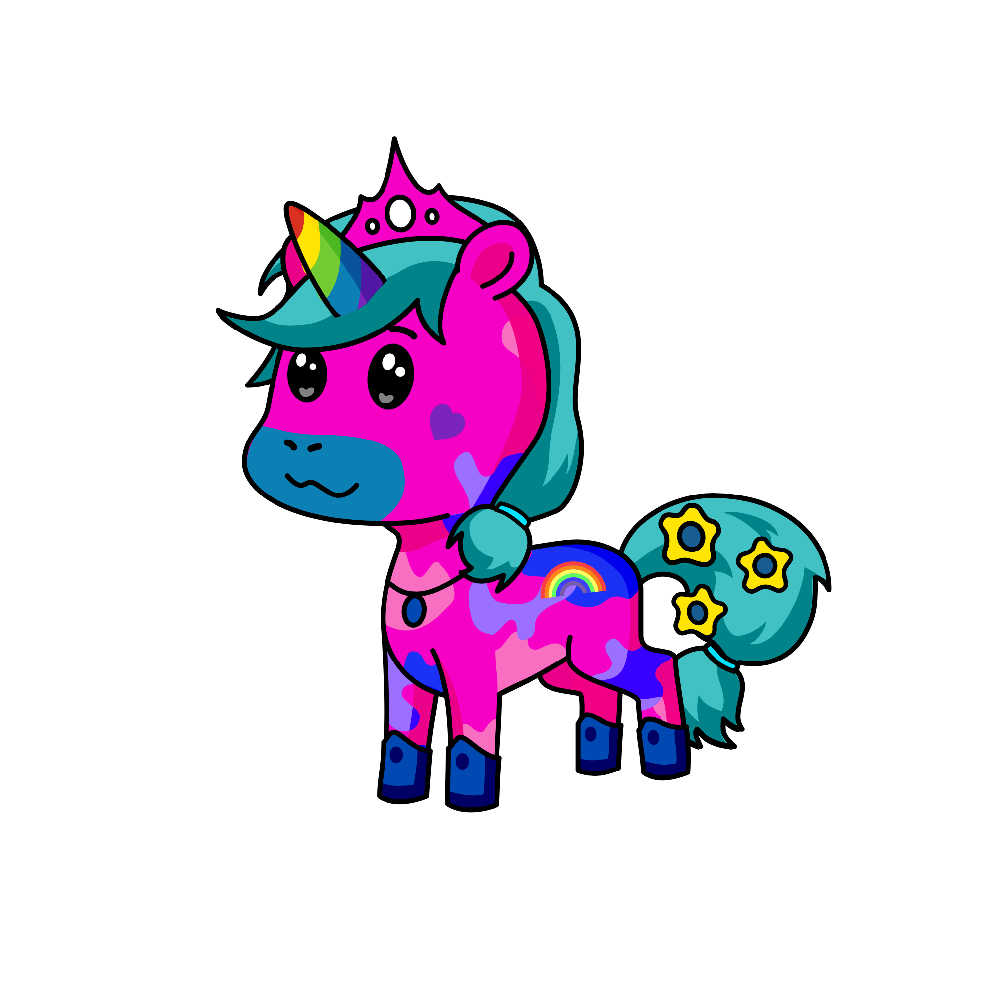 Cotton Candy, the unicorn
