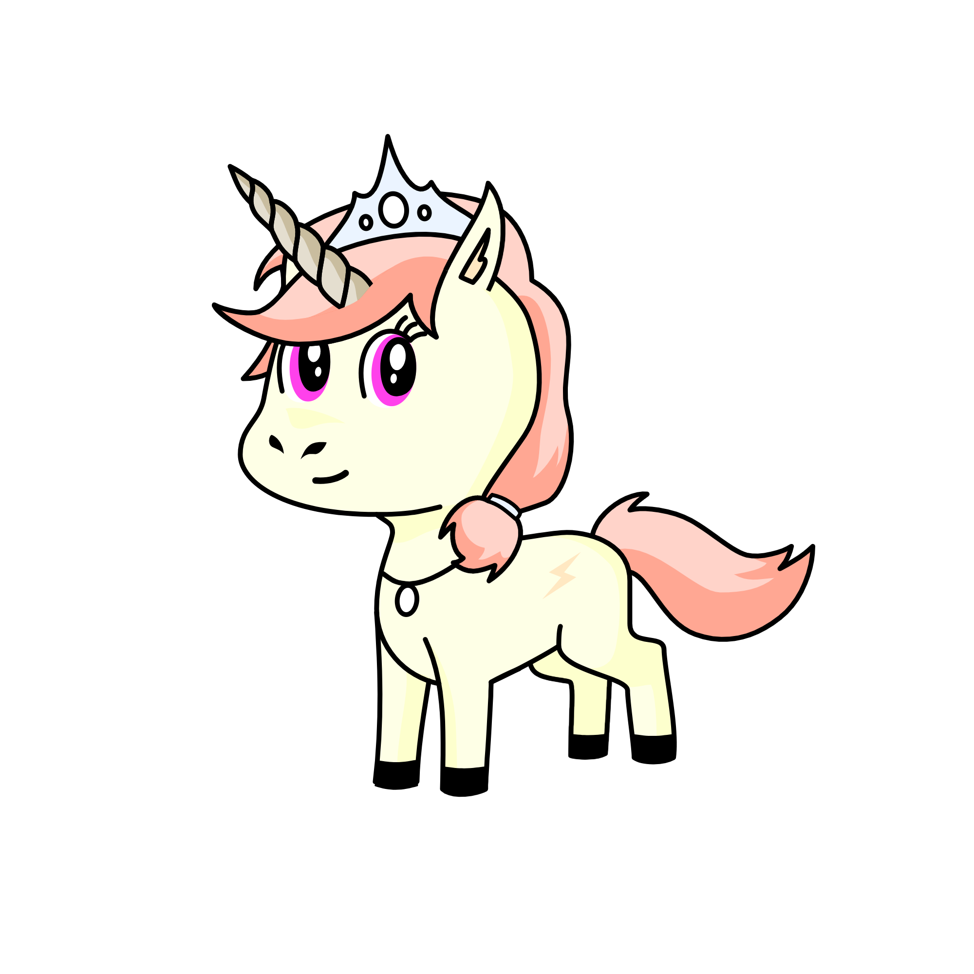 princess cotton, the unicorn