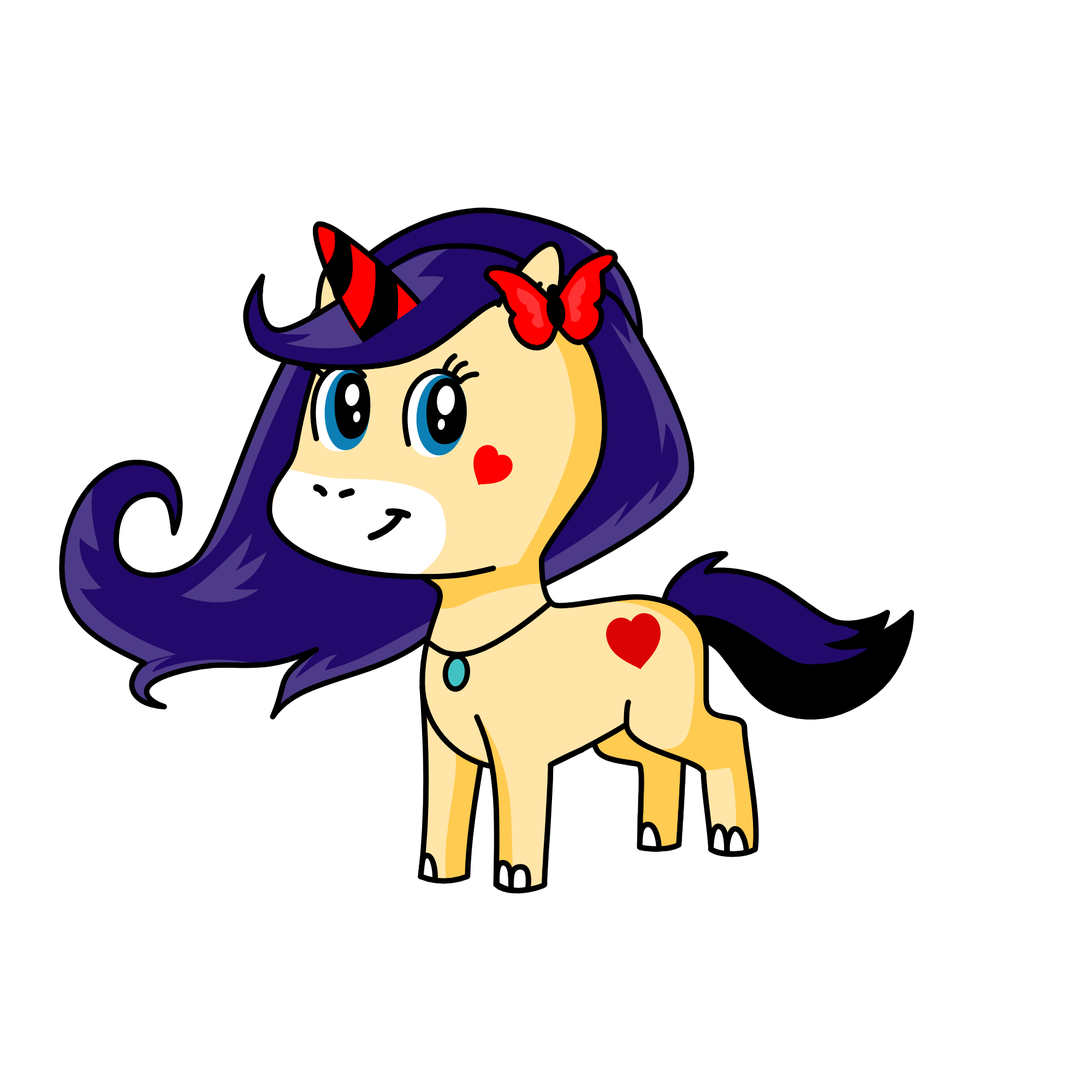 Marinette, the unicorn