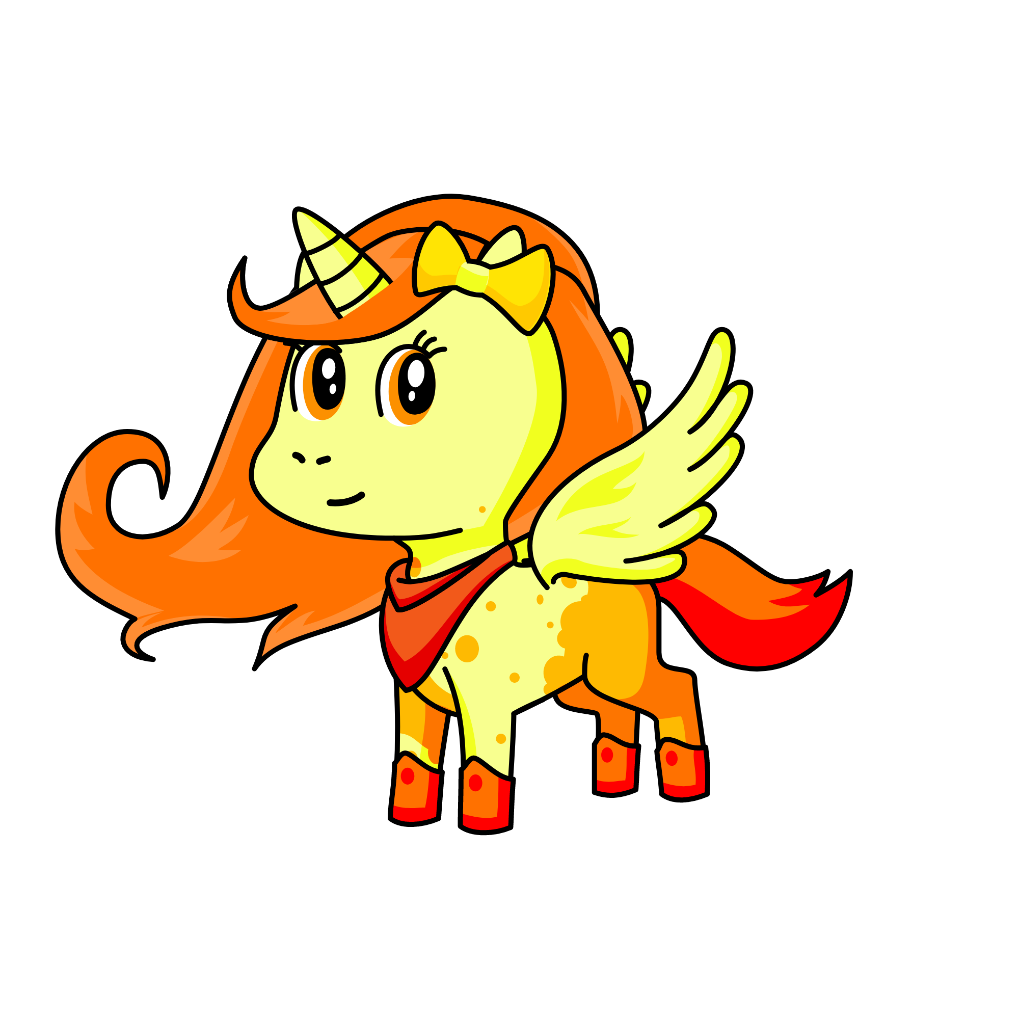 saulelyde, the unicorn