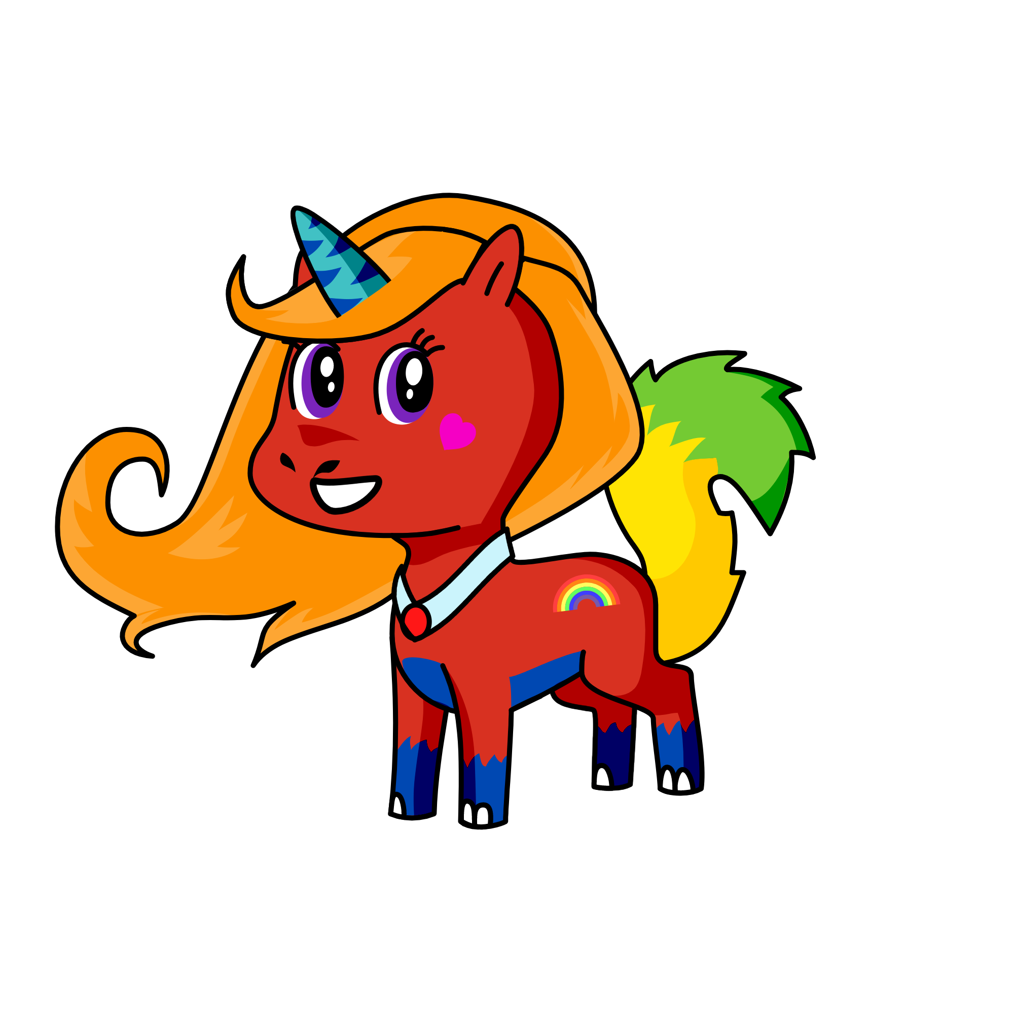 rain, the unicorn