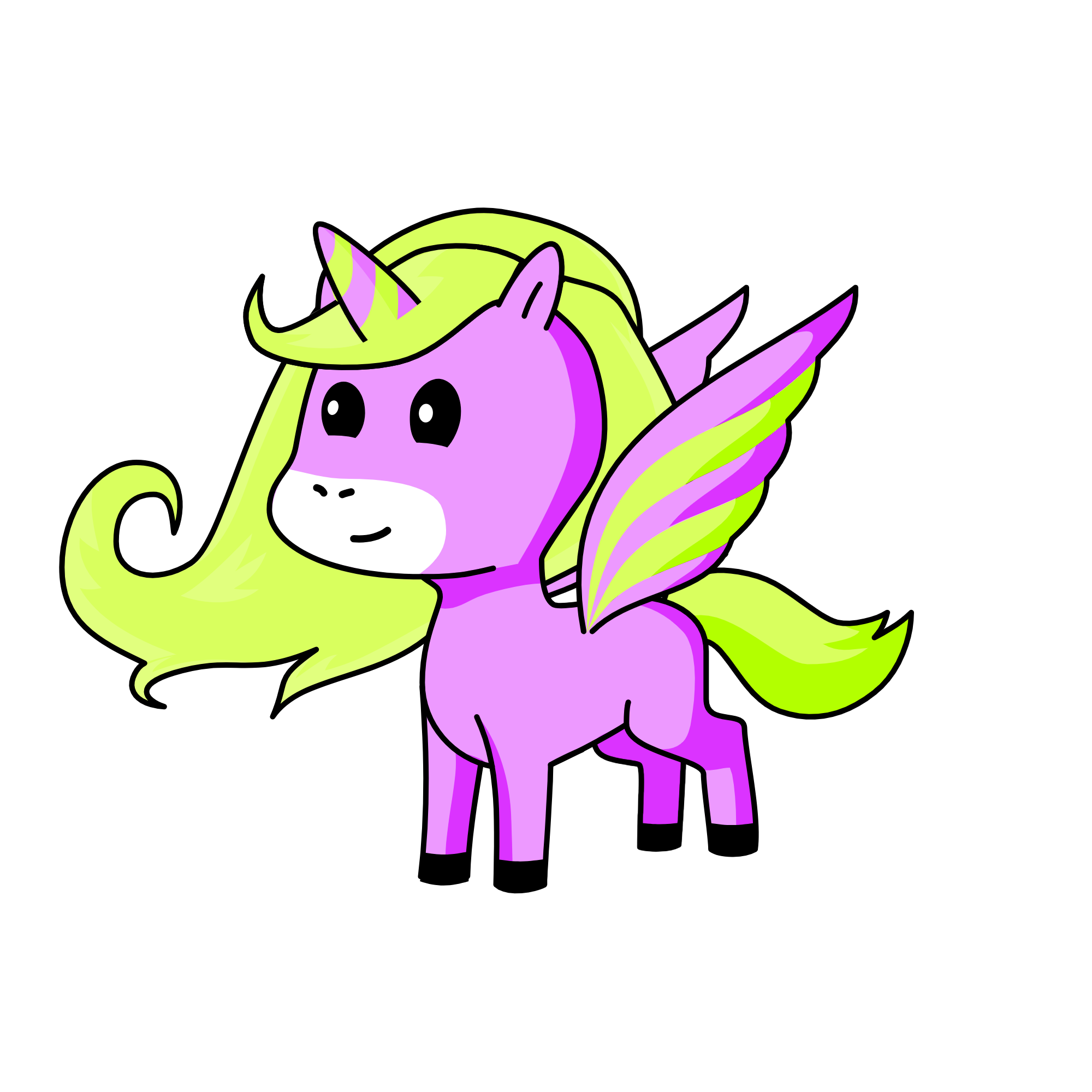 pinke, the unicorn