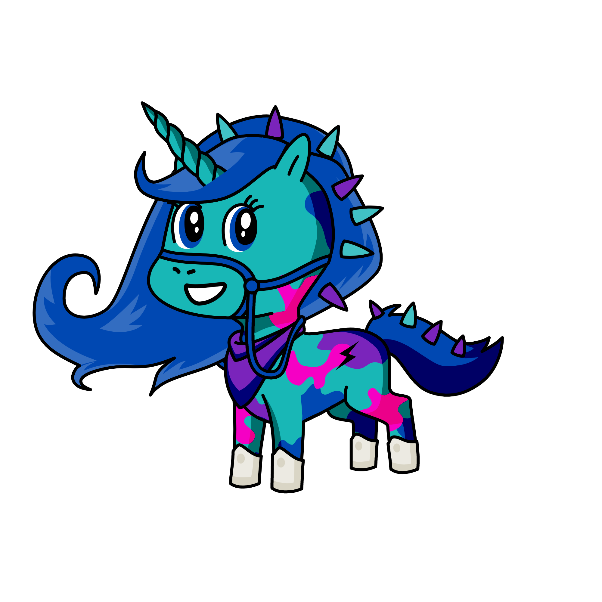 qwertyu, the unicorn