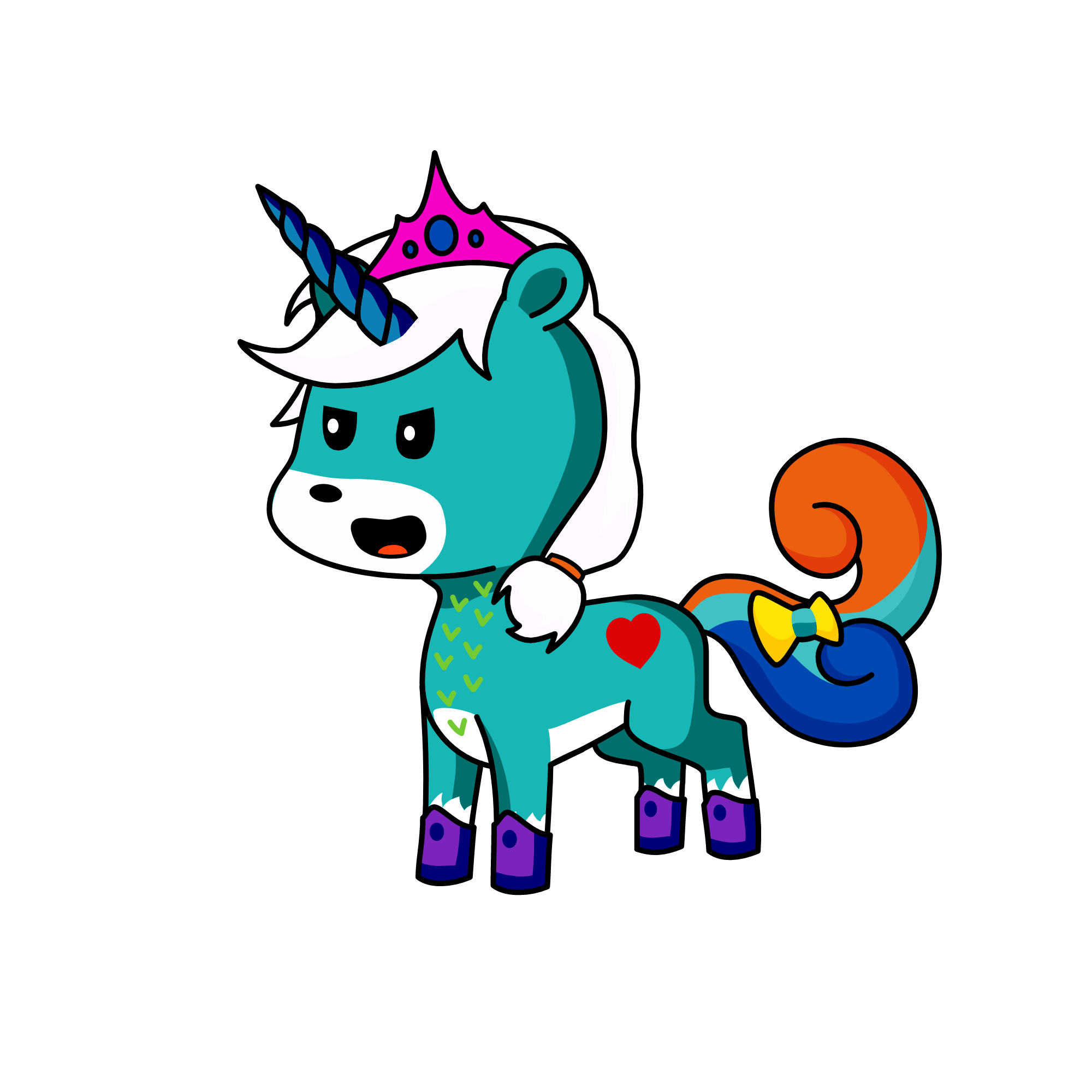 random, the unicorn