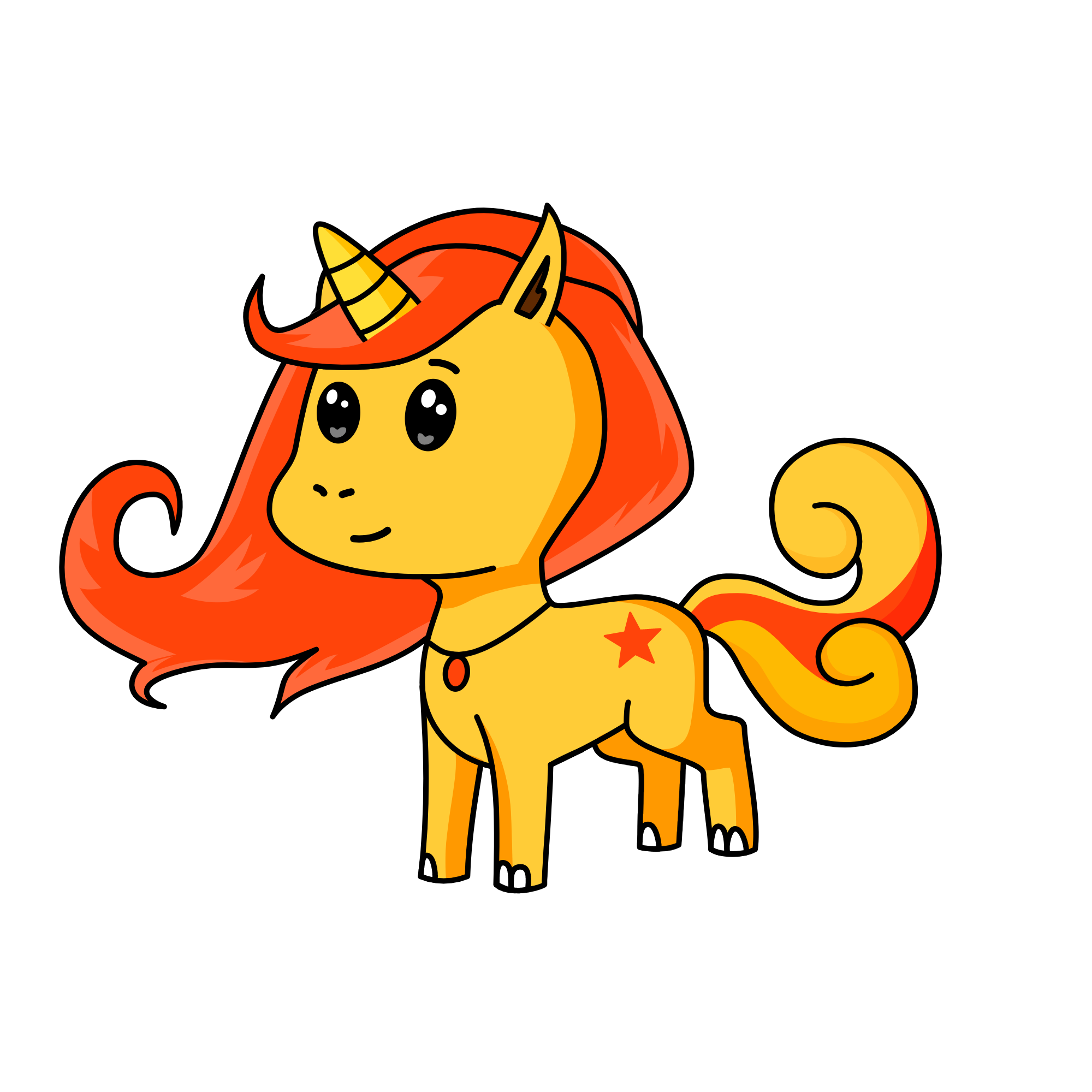 Sunset Shimmer, the unicorn