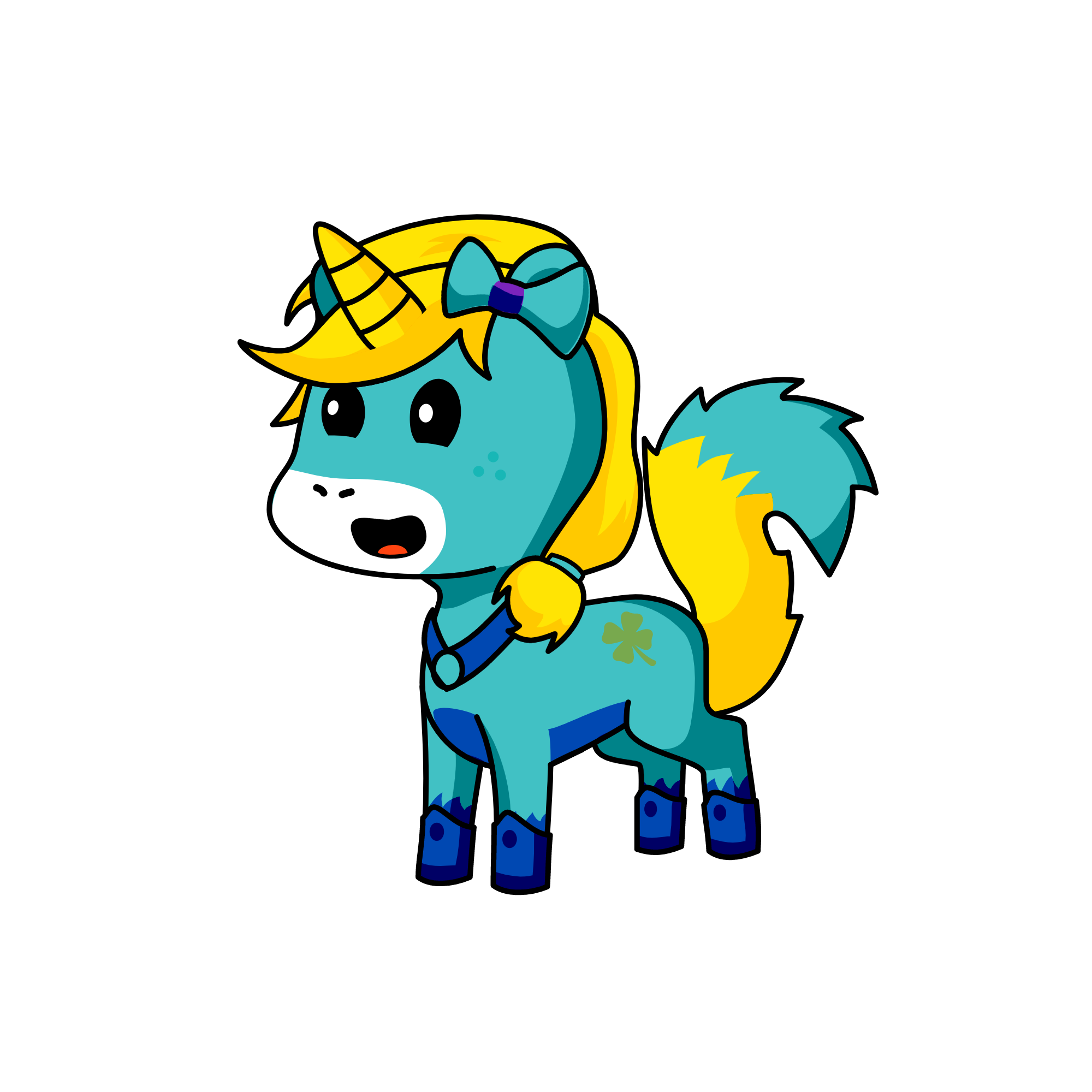 lucky, the unicorn
