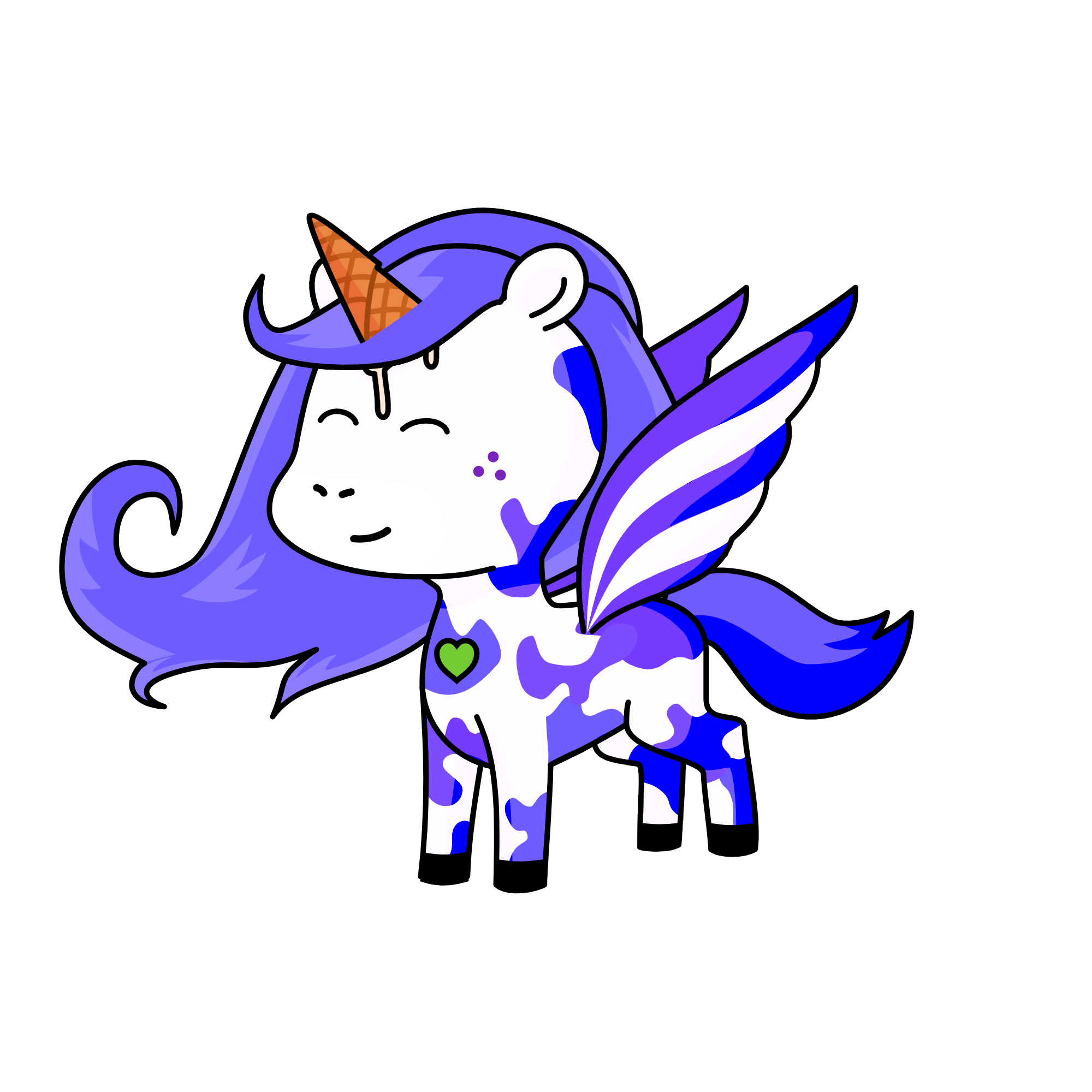 Sugar, the unicorn