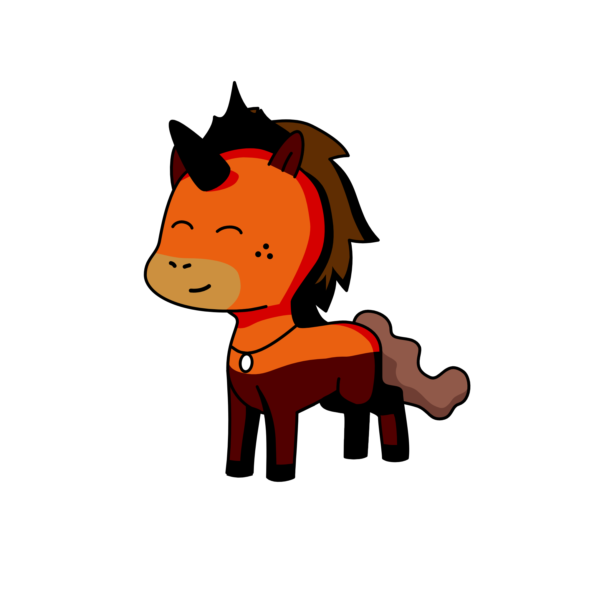 Fire, the unicorn