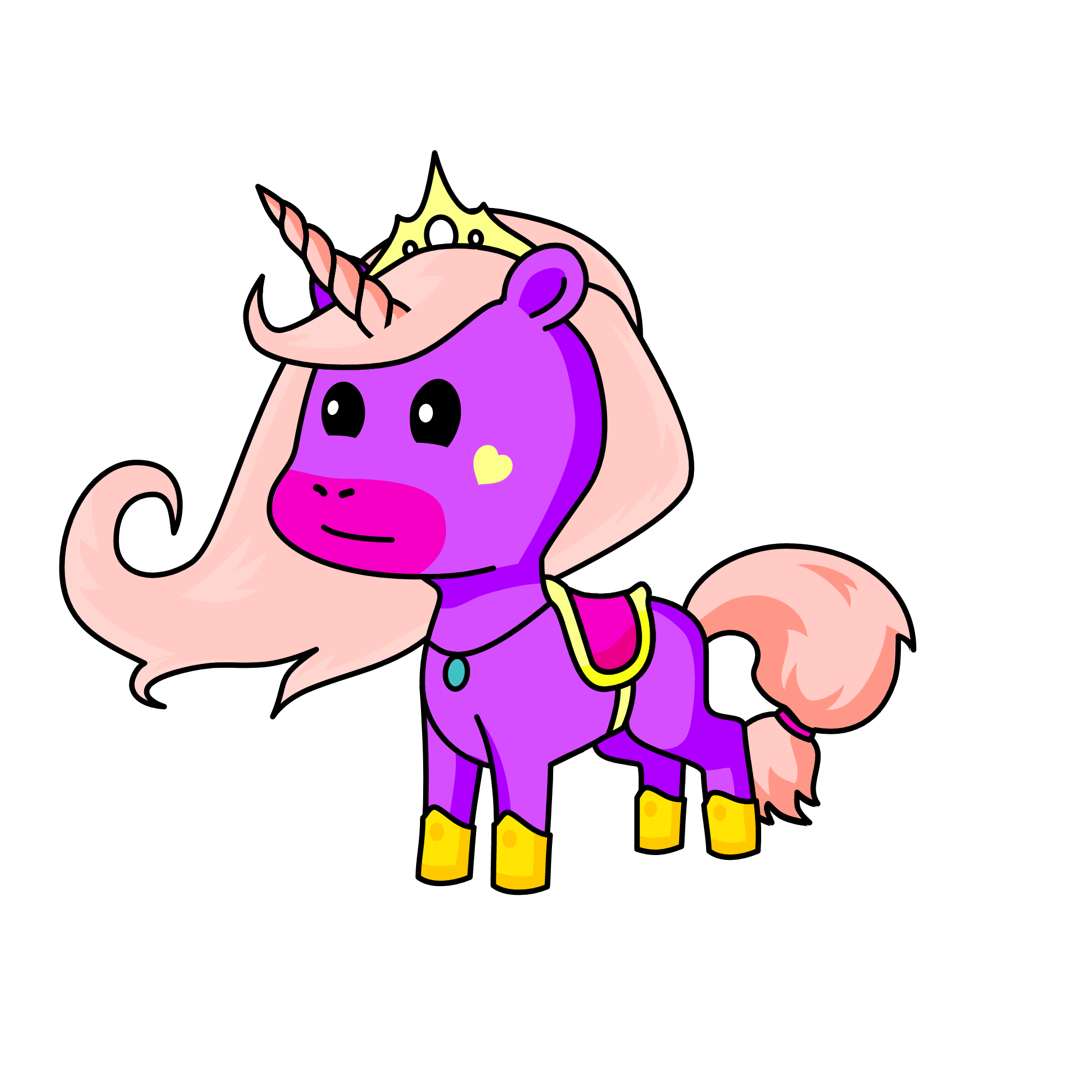 Rosey, the unicorn