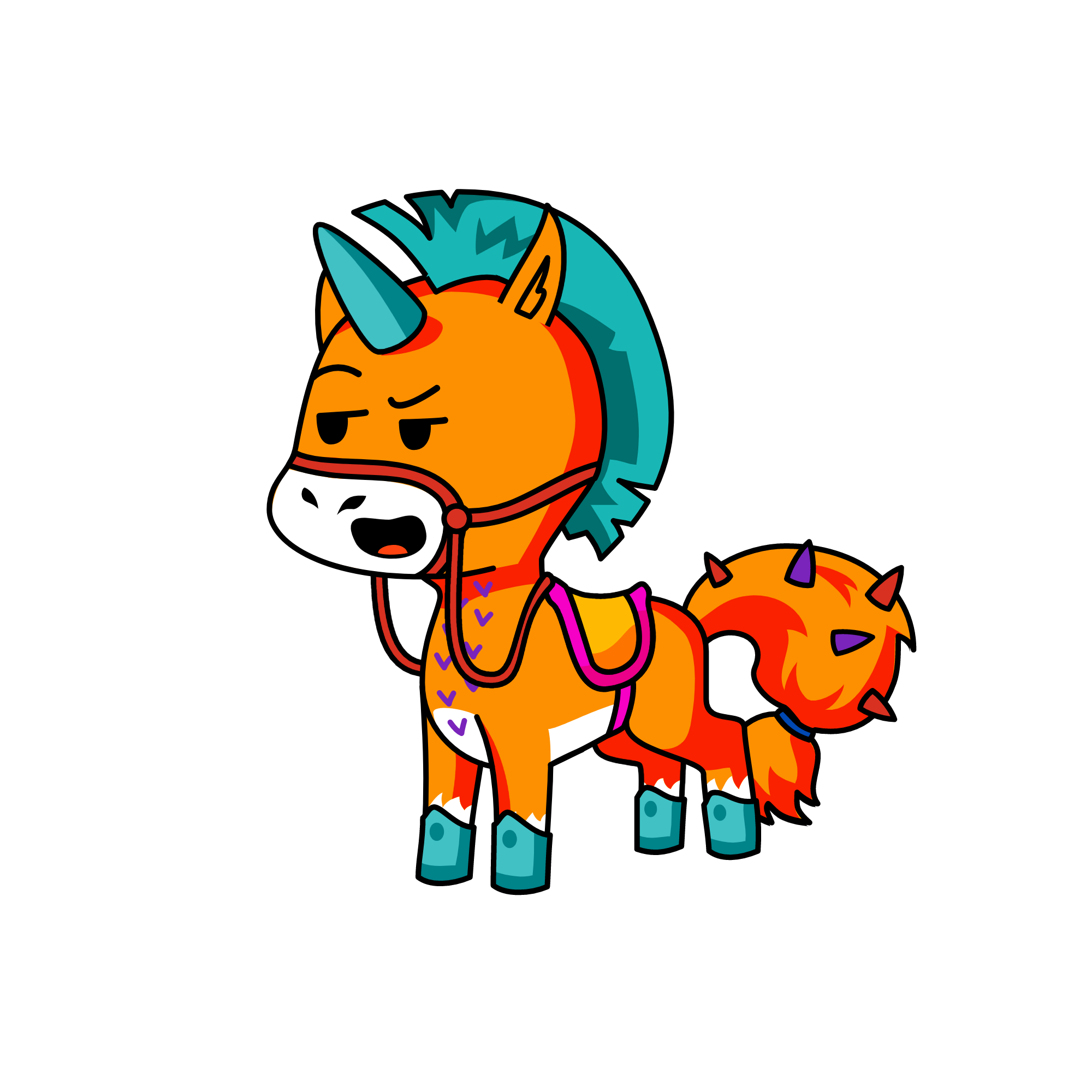 bronco, the unicorn