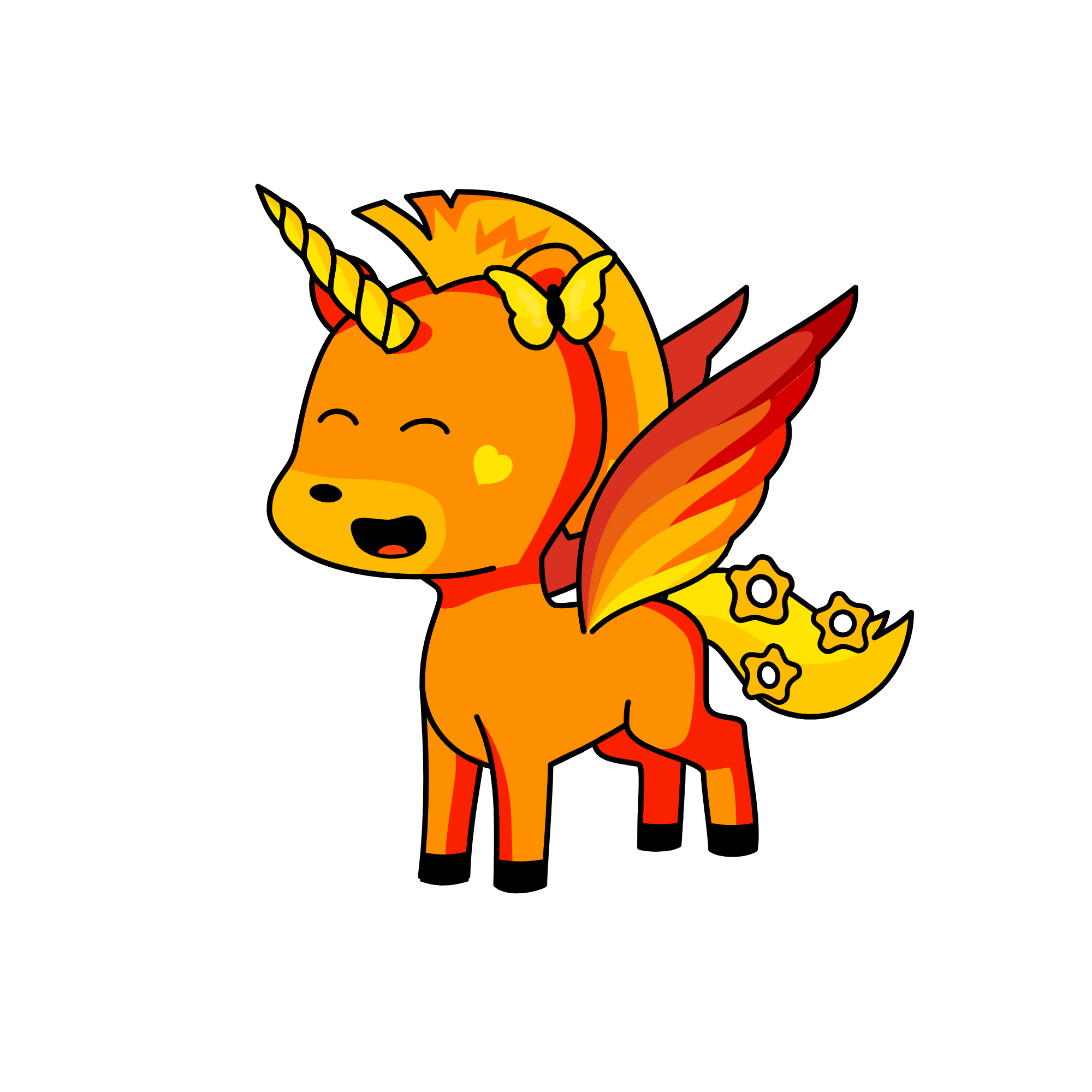 warm, the unicorn