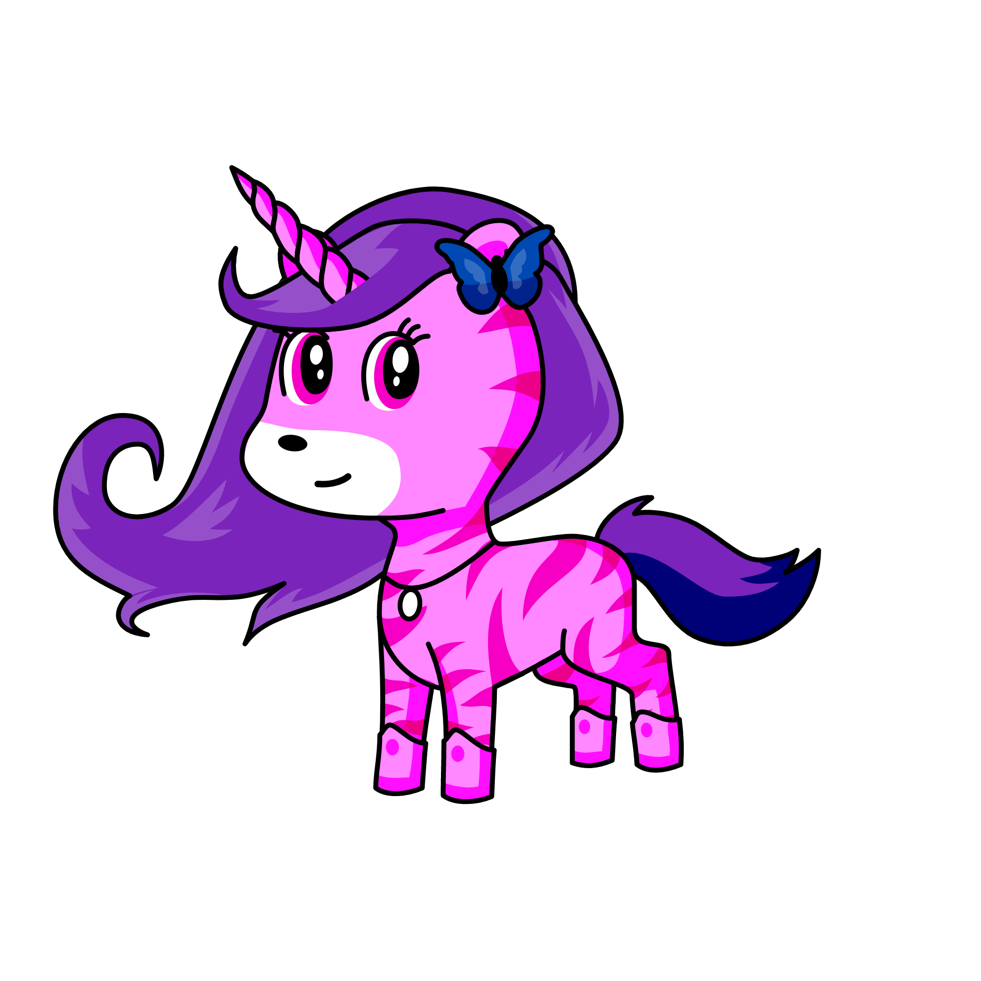 Pixie, the unicorn