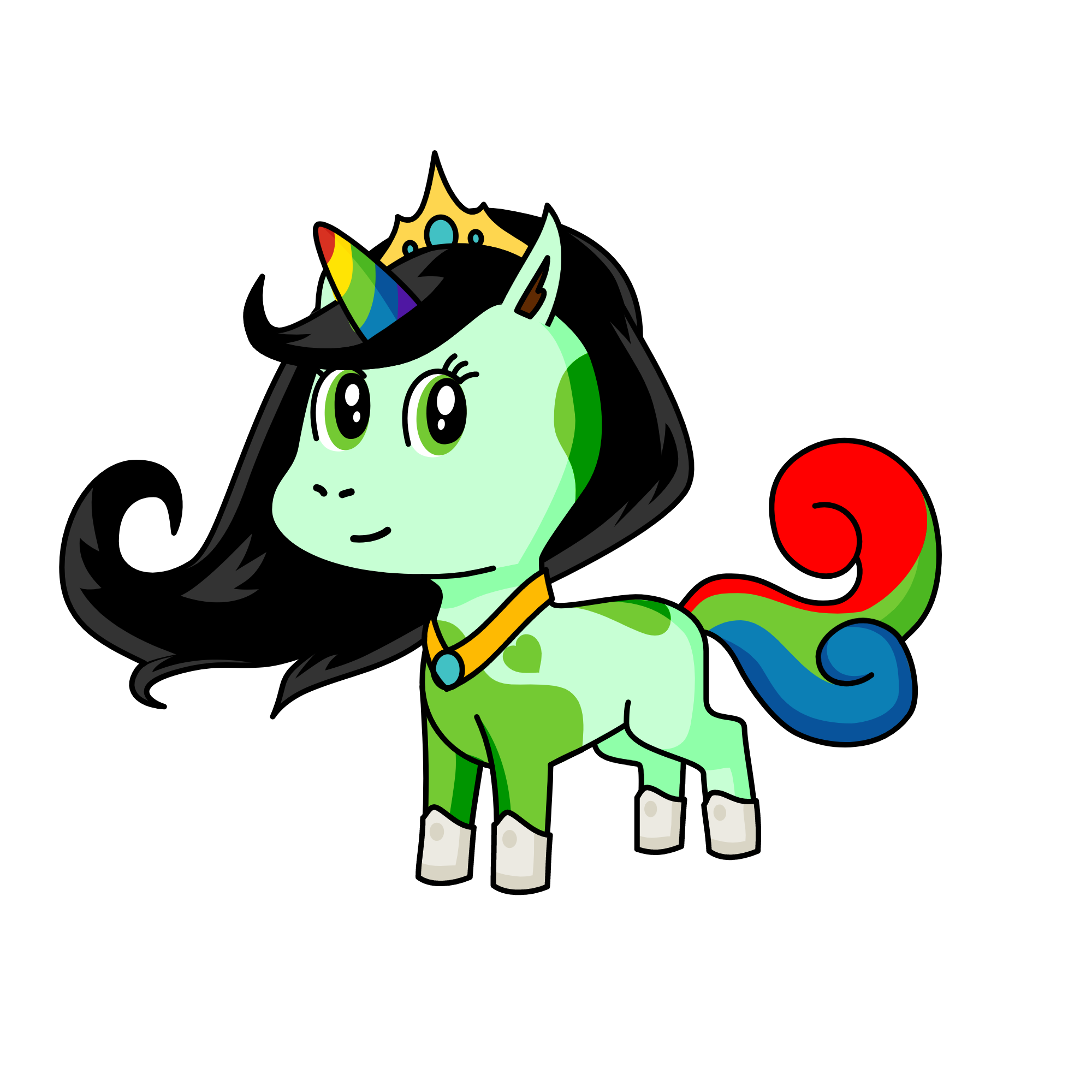 Princess Of Nature, the unicorn