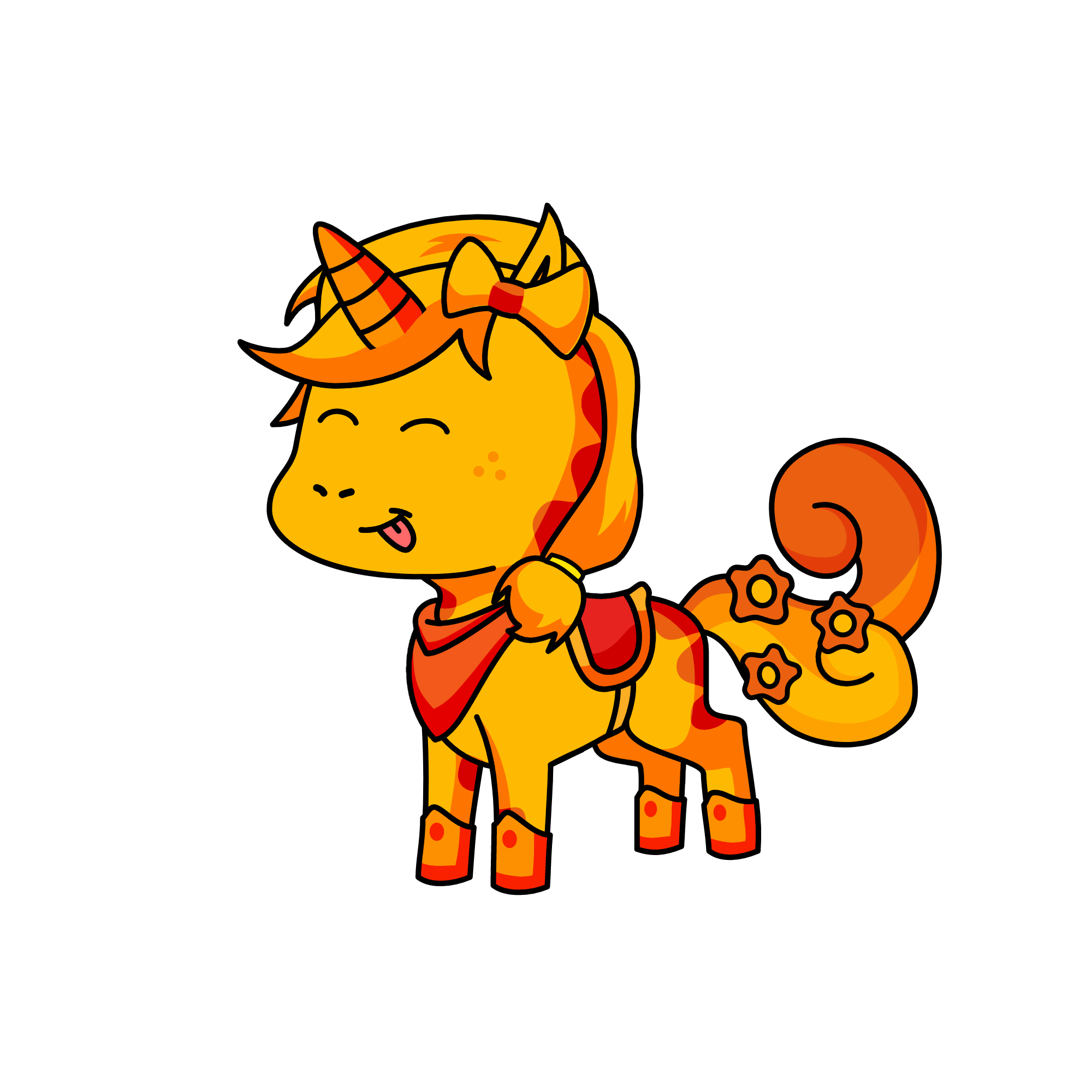 DDu, the unicorn