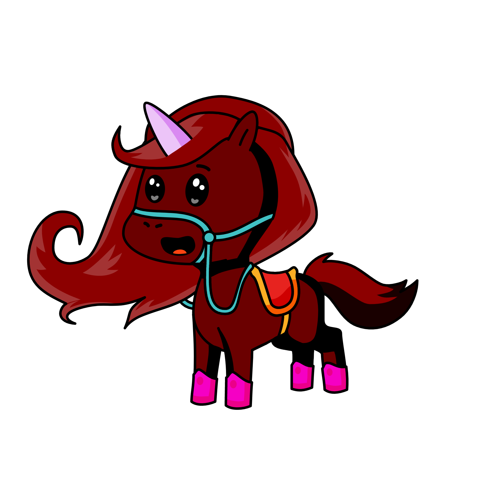 Real unicorn , the unicorn
