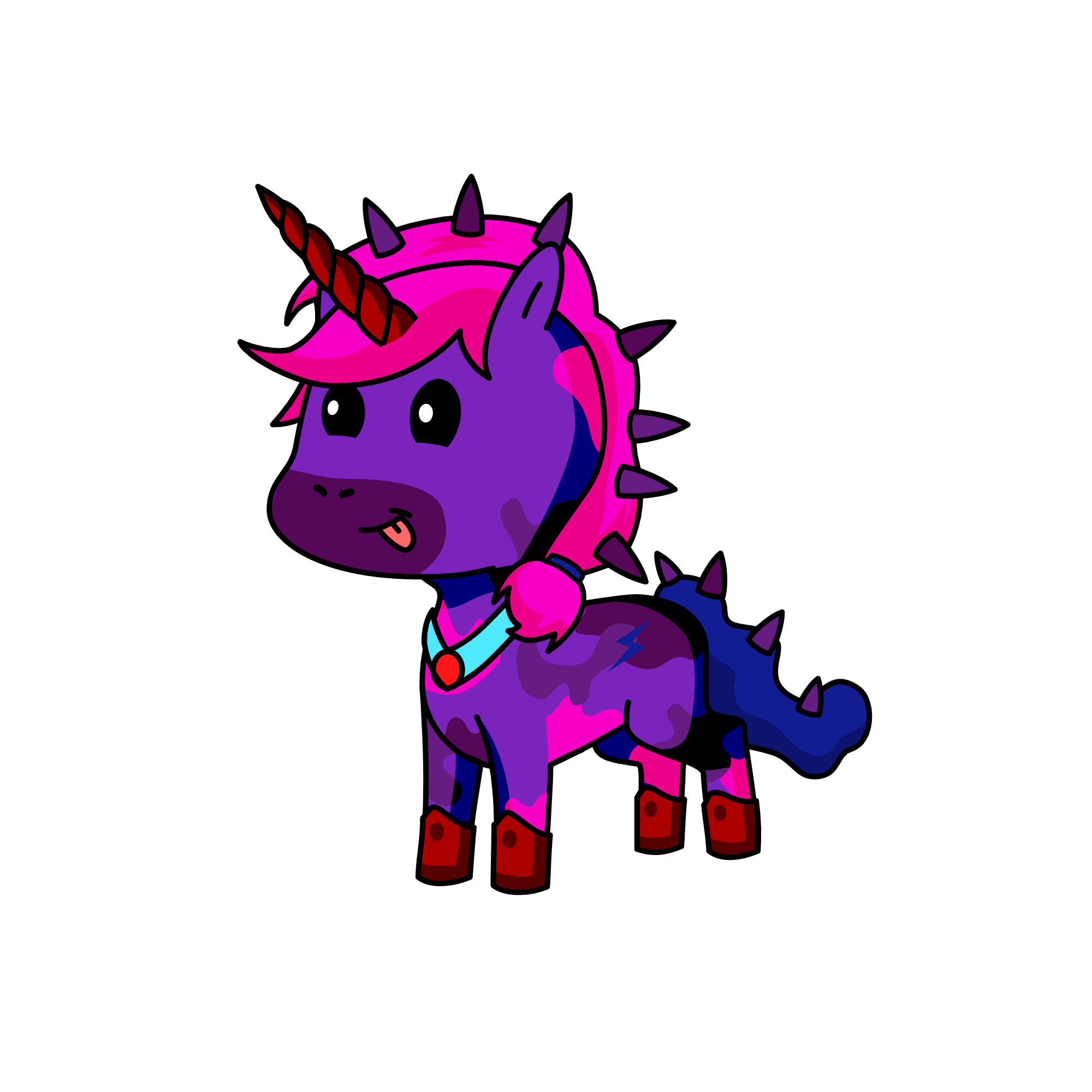 cupcake, the unicorn