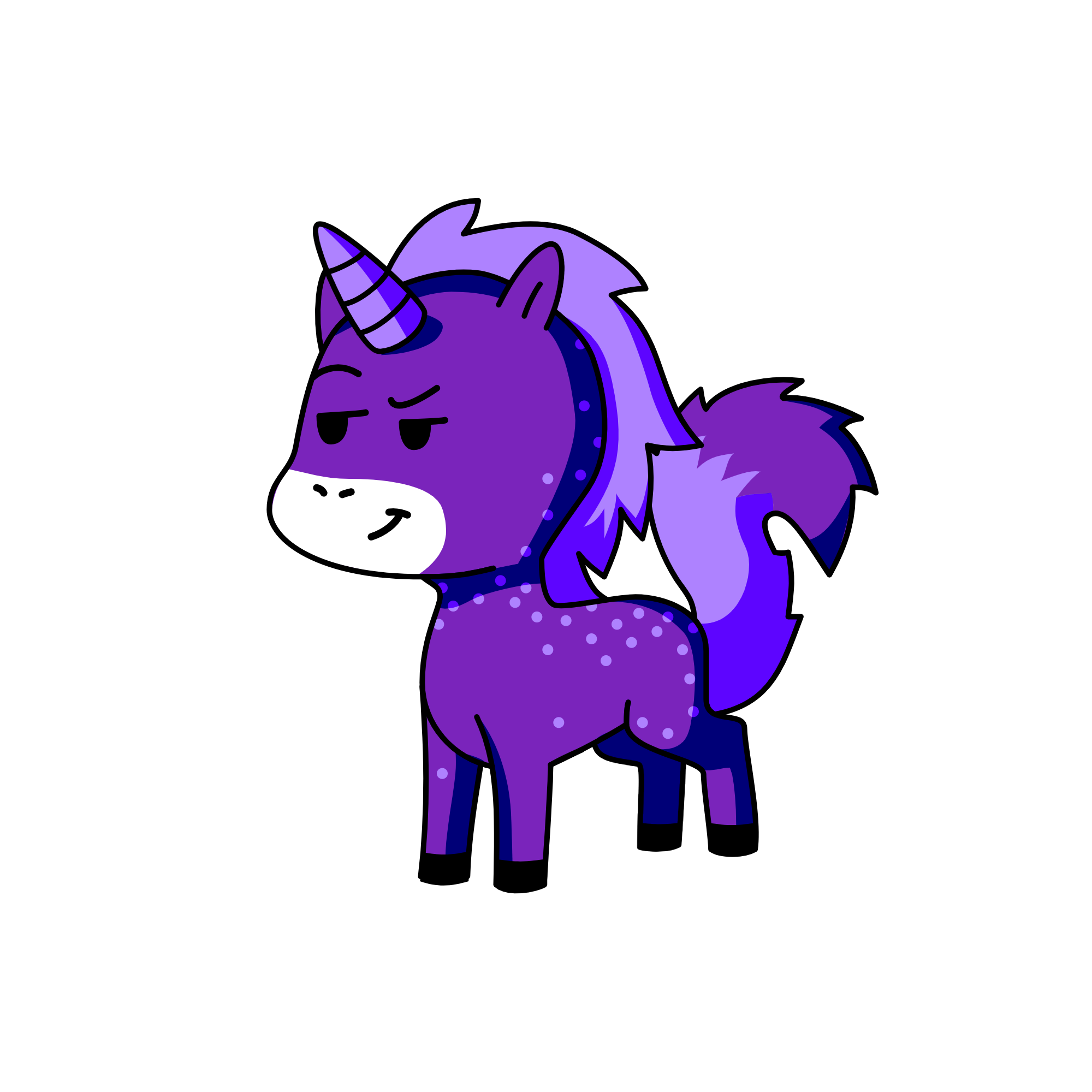 pURpLe PiE., the unicorn
